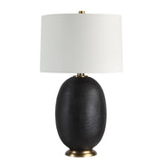 Carmesi 28.5" Table Lamp with 3-Way Switch, Black-Table Lamp-DECOROLALA