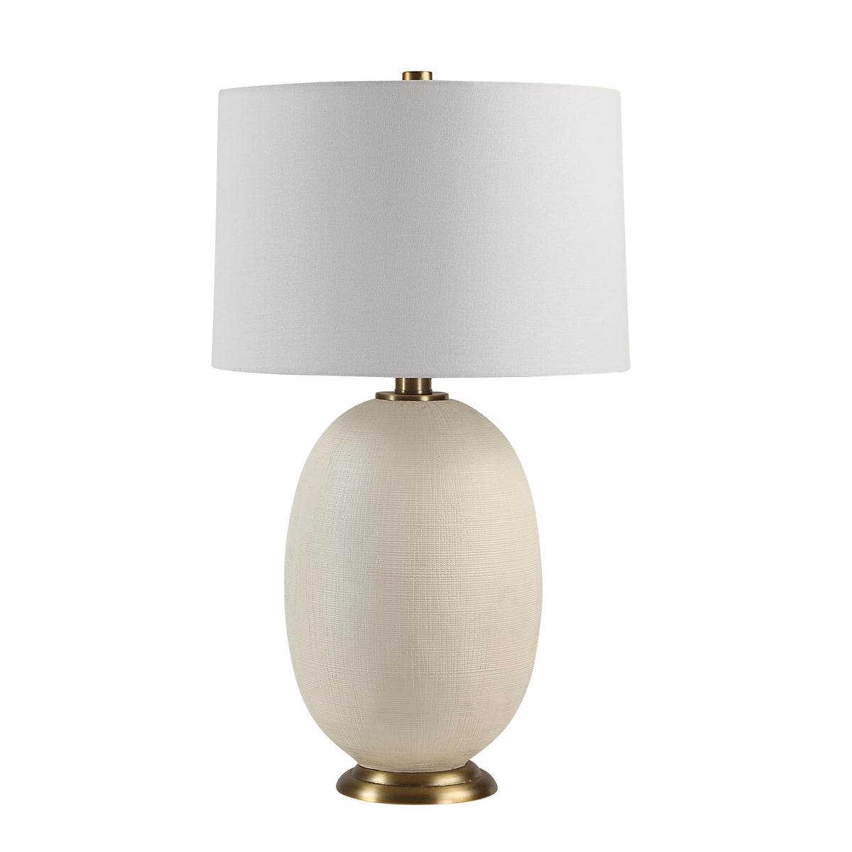 Cartagena 28.5" Table Lamp with 3-Way Switch, White-Table Lamp-DECOROLALA