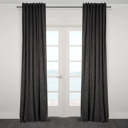 Casablanca Chenille Light Filtering Reverse Tab Curtain-Curtains-DECOROLALA