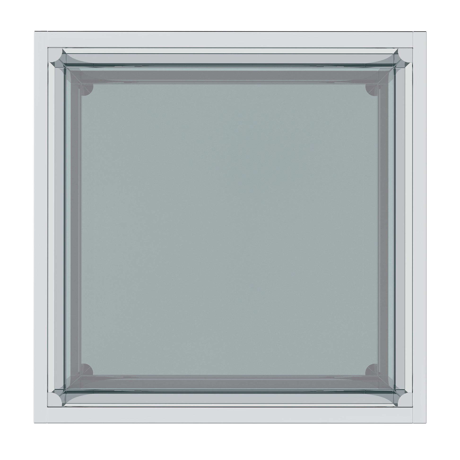 Casini Coffee Table - Small Silver Contemporary Modular-DECOROLALA