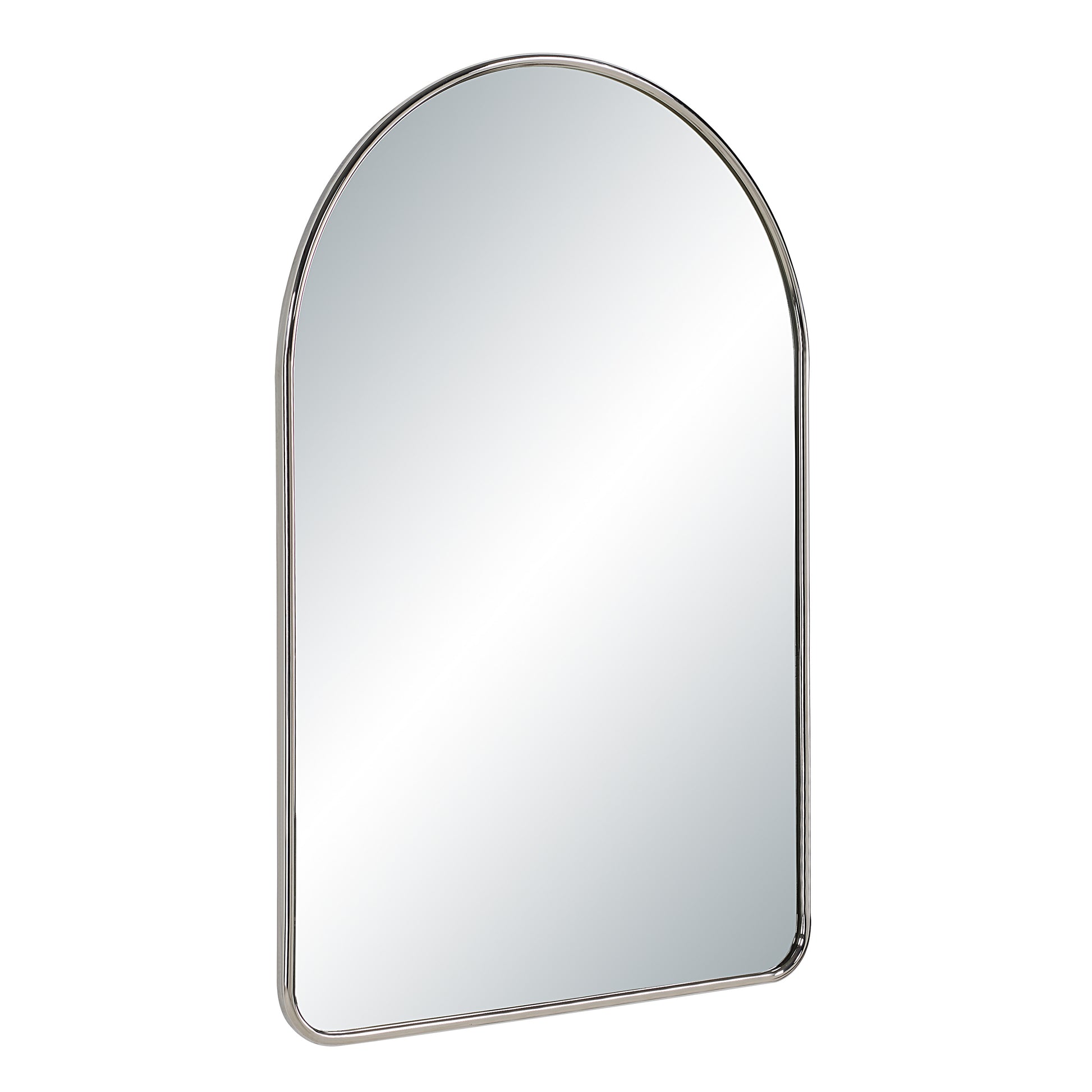 Cassis 36" H x 24" W Wall Mirror, Silver-Mirror-DECOROLALA