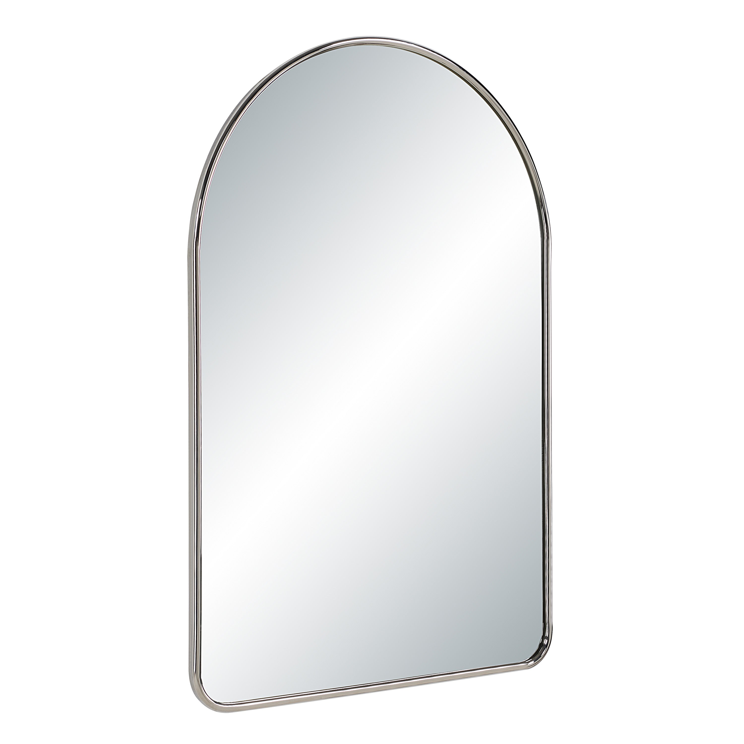 Cassis 36" H x 24" W Wall Mirror, Silver-Mirror-DECOROLALA
