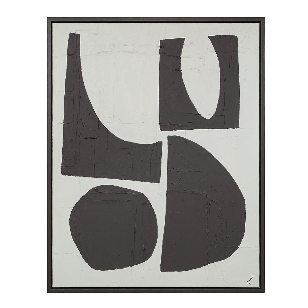 Castagno 50" H x 40" W Canvas Art, Brown-Canvas Prints-DECOROLALA