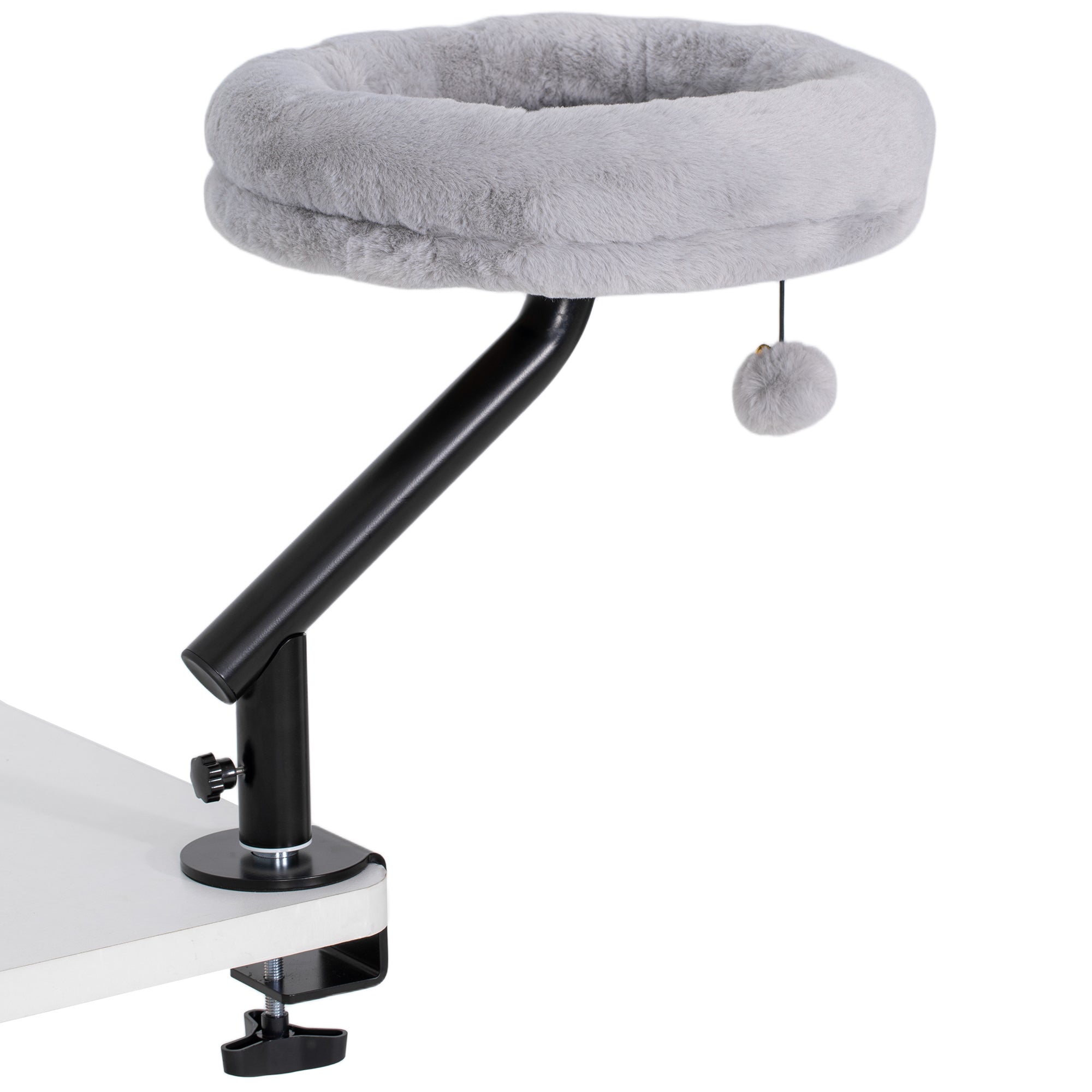 Cat Desk Bed 360° Rotatable Adjustable Height for Home Office Work Window-Cats-DECOROLALA