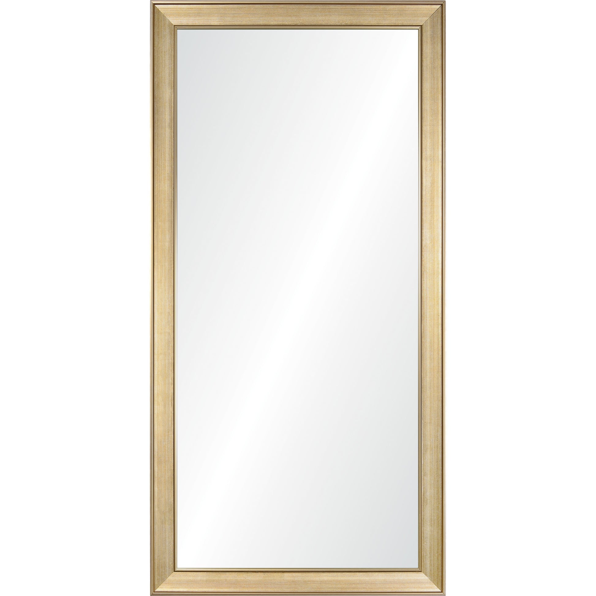 Cathcart 60" Tall Rectangle Wall Mirror, Yellow-Mirror-DECOROLALA