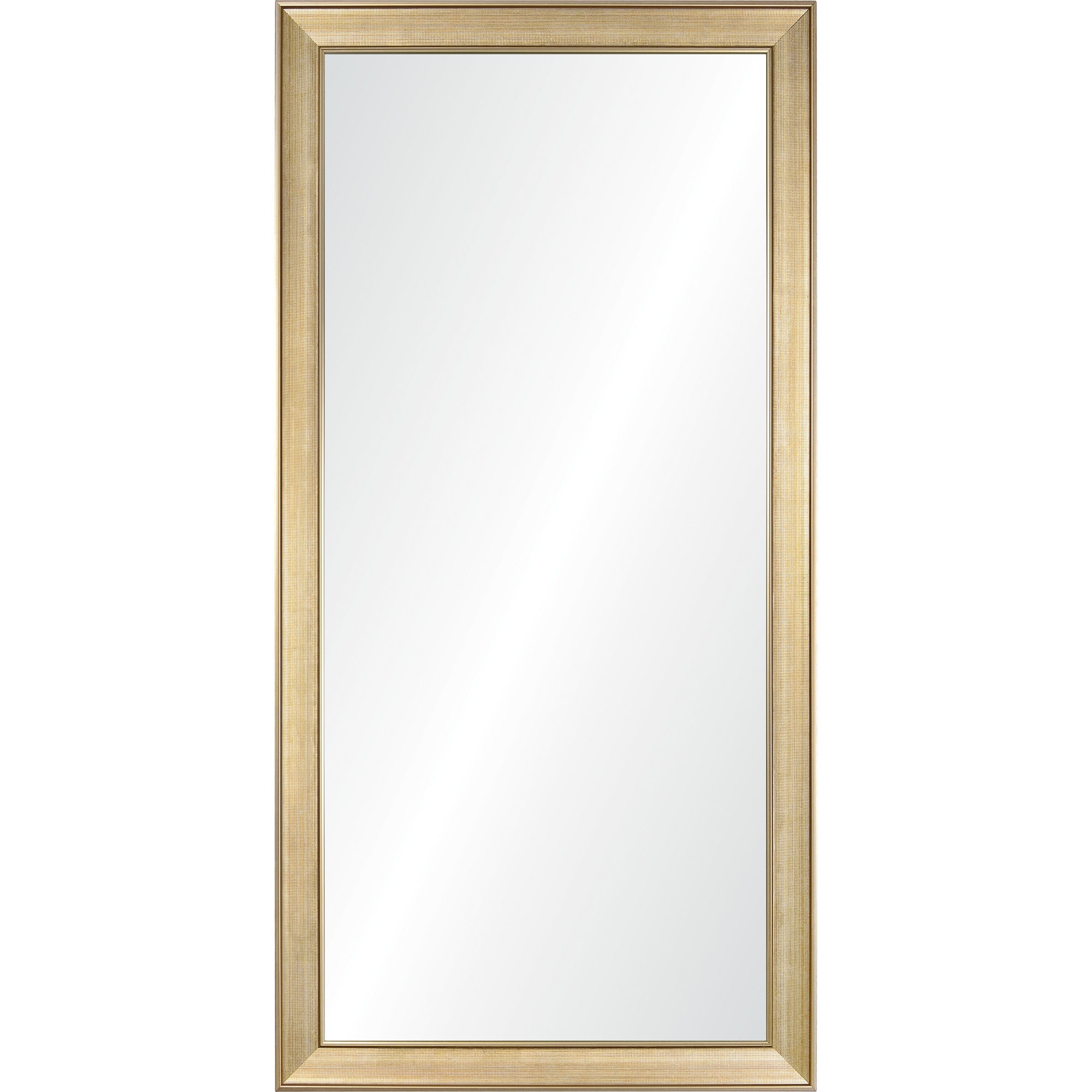 Cathcart 60" Tall Rectangle Wall Mirror, Yellow-Mirror-DECOROLALA