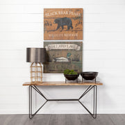 Cauldron (Set of 2) Brown Metal Bowls-Bowls-DECOROLALA