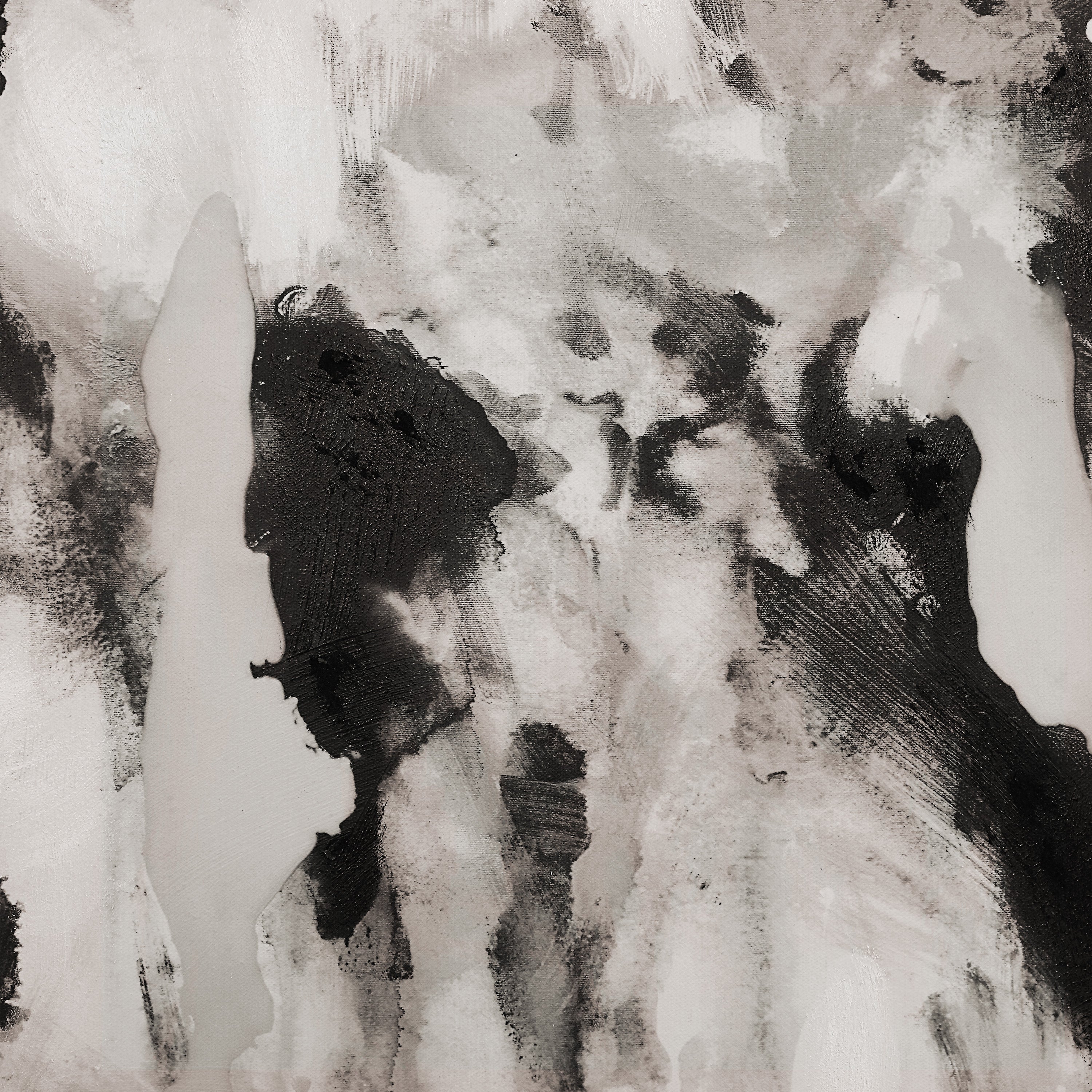 Celba 45" H x 45" W Canvas Art, White-Canvas Art-DECOROLALA