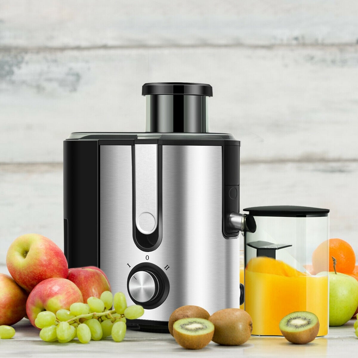 Centrifugal Juicer Machine Juicer Extractor Dual Speed-Juicers & Coffee Machines-DECOROLALA