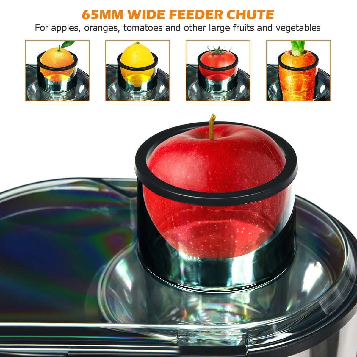 Centrifugal Juicer Machine Juicer Extractor Dual Speed-Juicers & Coffee Machines-DECOROLALA