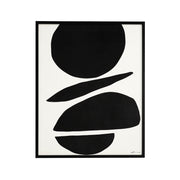 Cercola 45" Wide Wall Art, Black-Wall Art-DECOROLALA