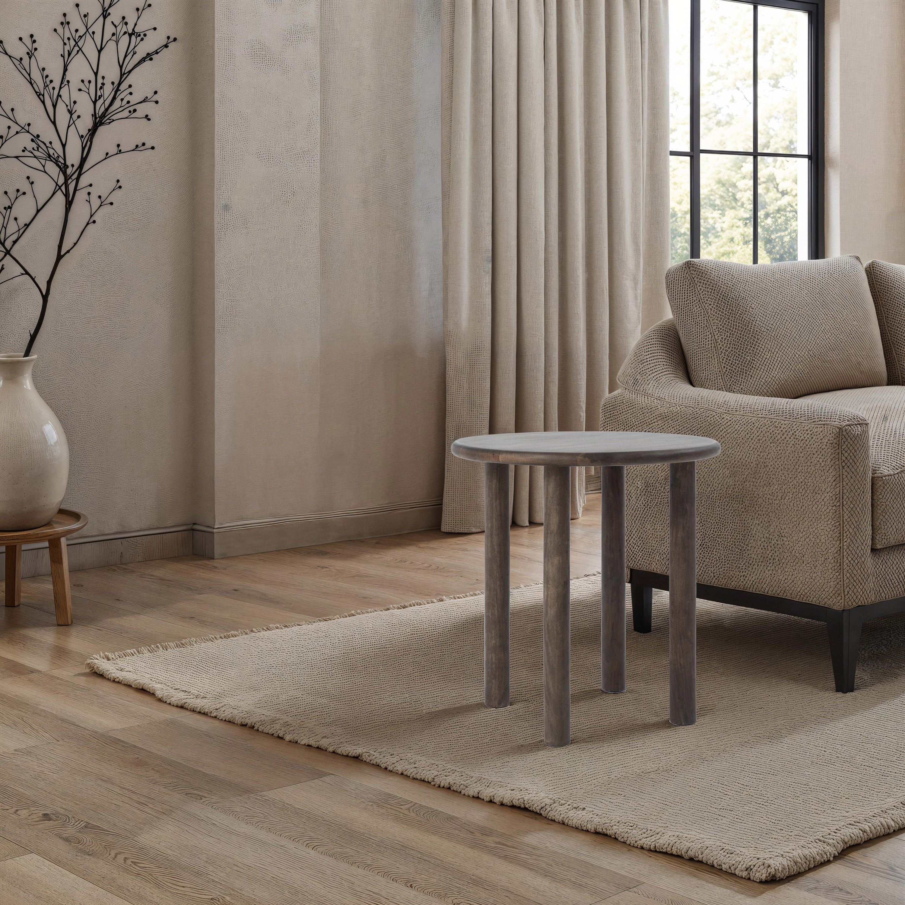 Cetus 22.0" Height Side Table-End Table-DECOROLALA