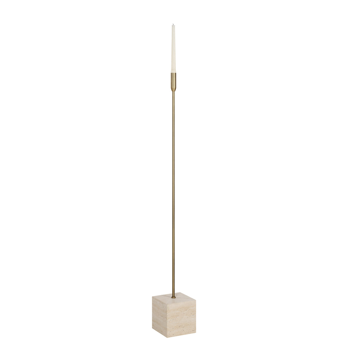 Chambers Floor Candle Holder, (2 Piece Set)-Candle Holders-DECOROLALA
