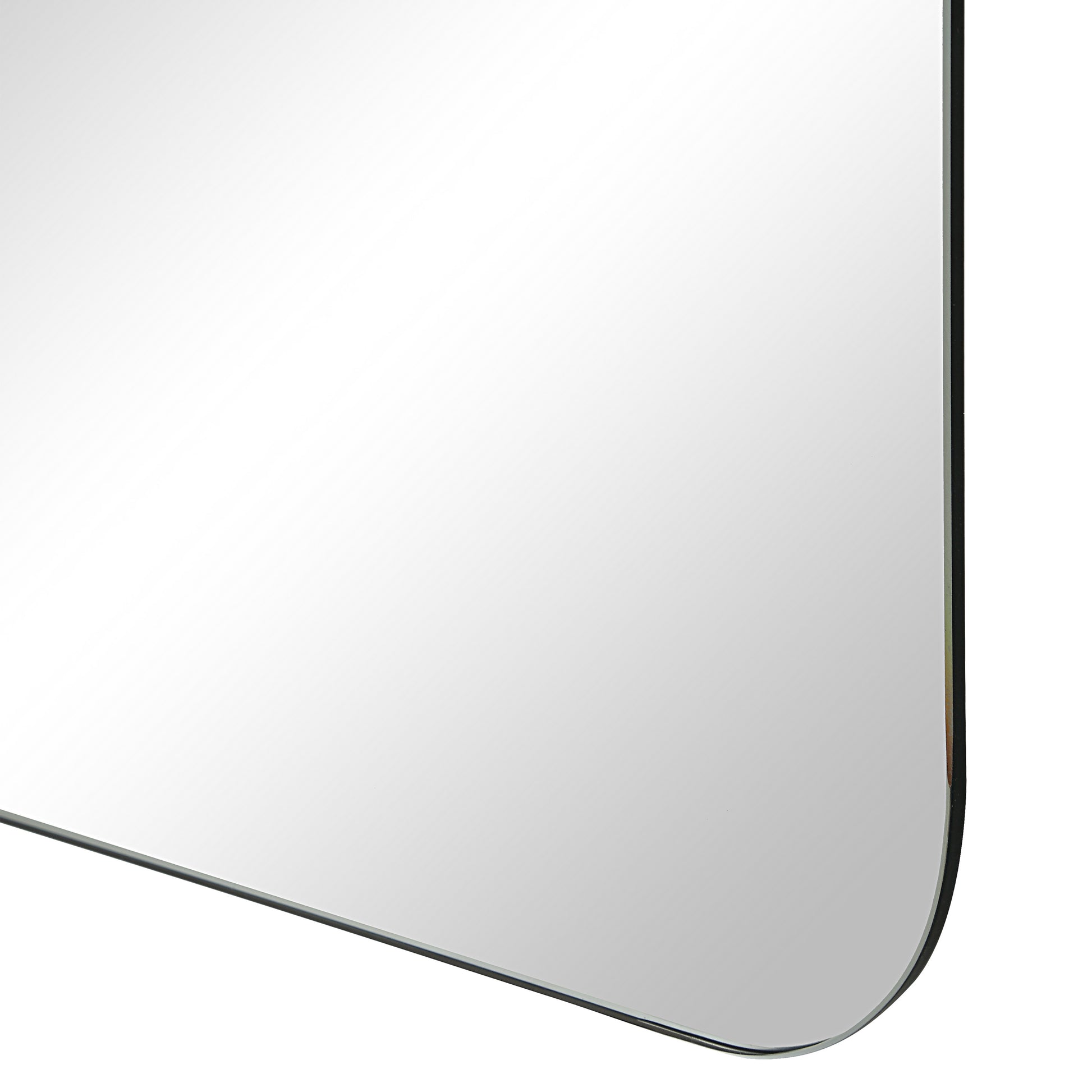 Chania 36" H x 24" W Wall Mirror, Grey-Mirror-DECOROLALA