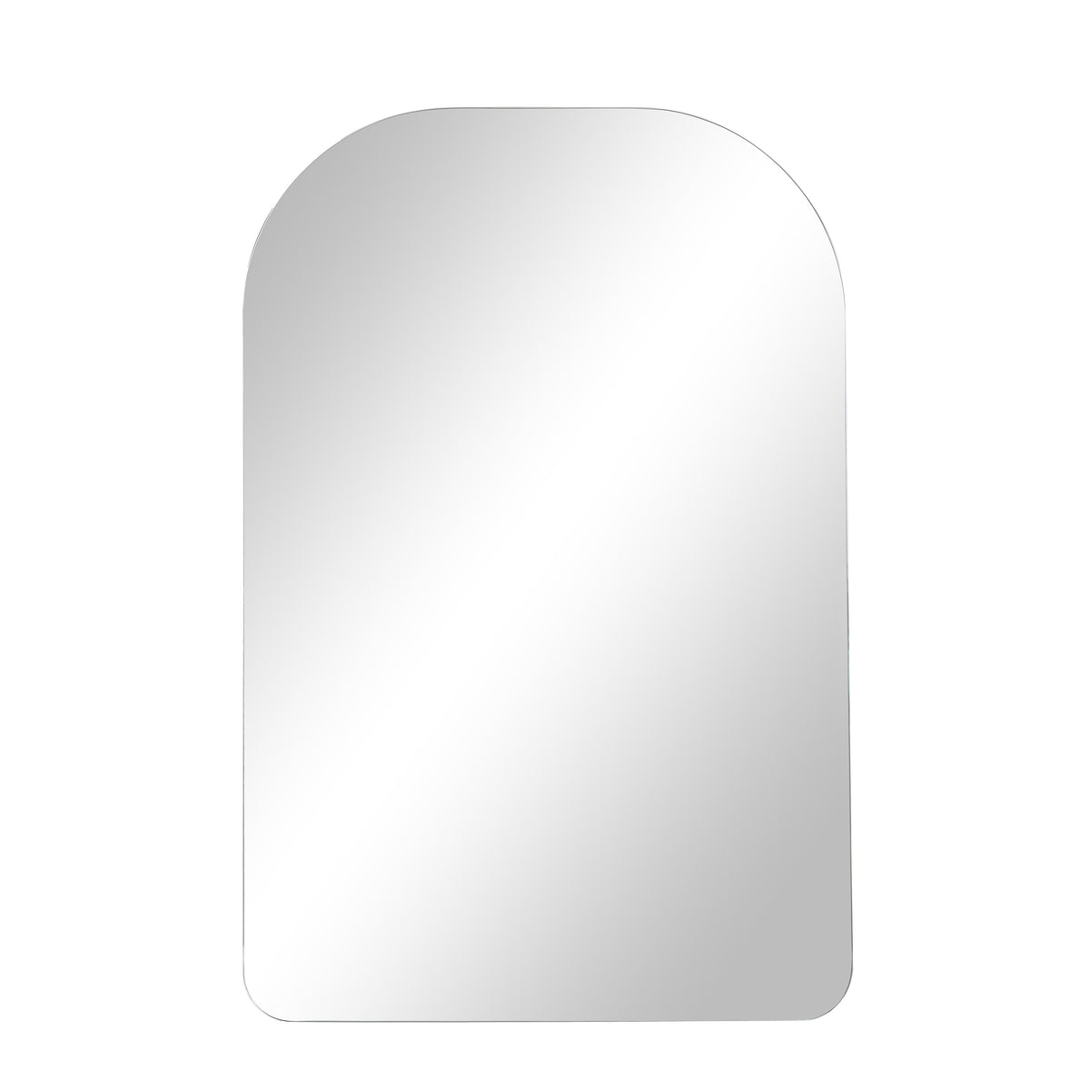 Chania 36" H x 24" W Wall Mirror, Grey-Mirrors-DECOROLALA