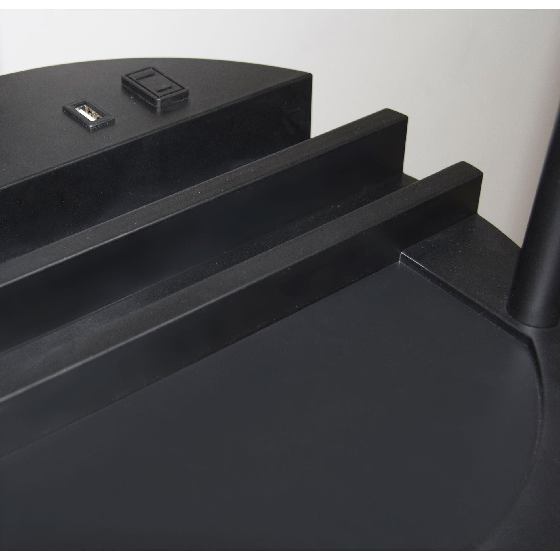 Charging Station Shelf Floor Lamp-Lighting-DECOROLALA