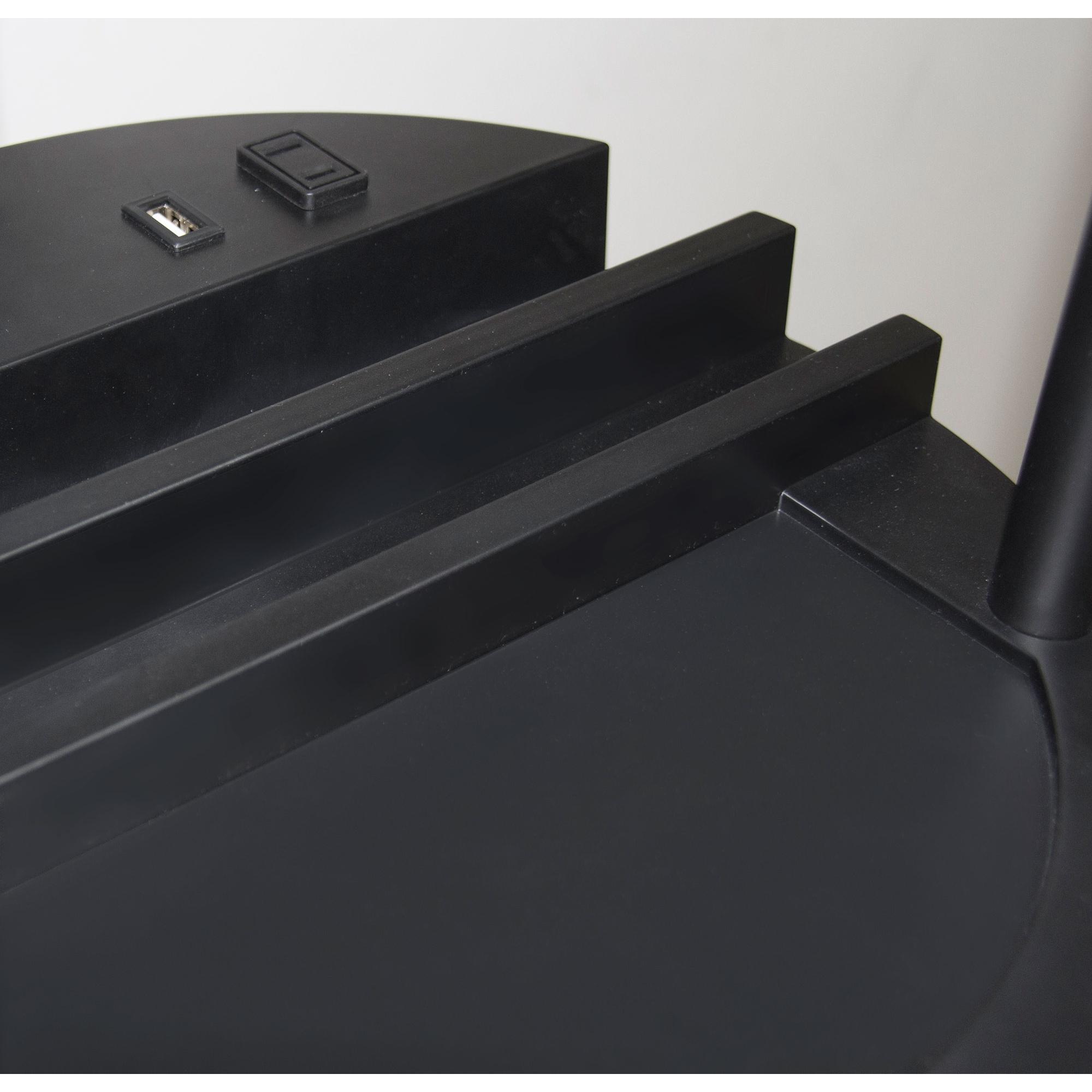 Charging Station Shelf Floor Lamp-Lighting-DECOROLALA