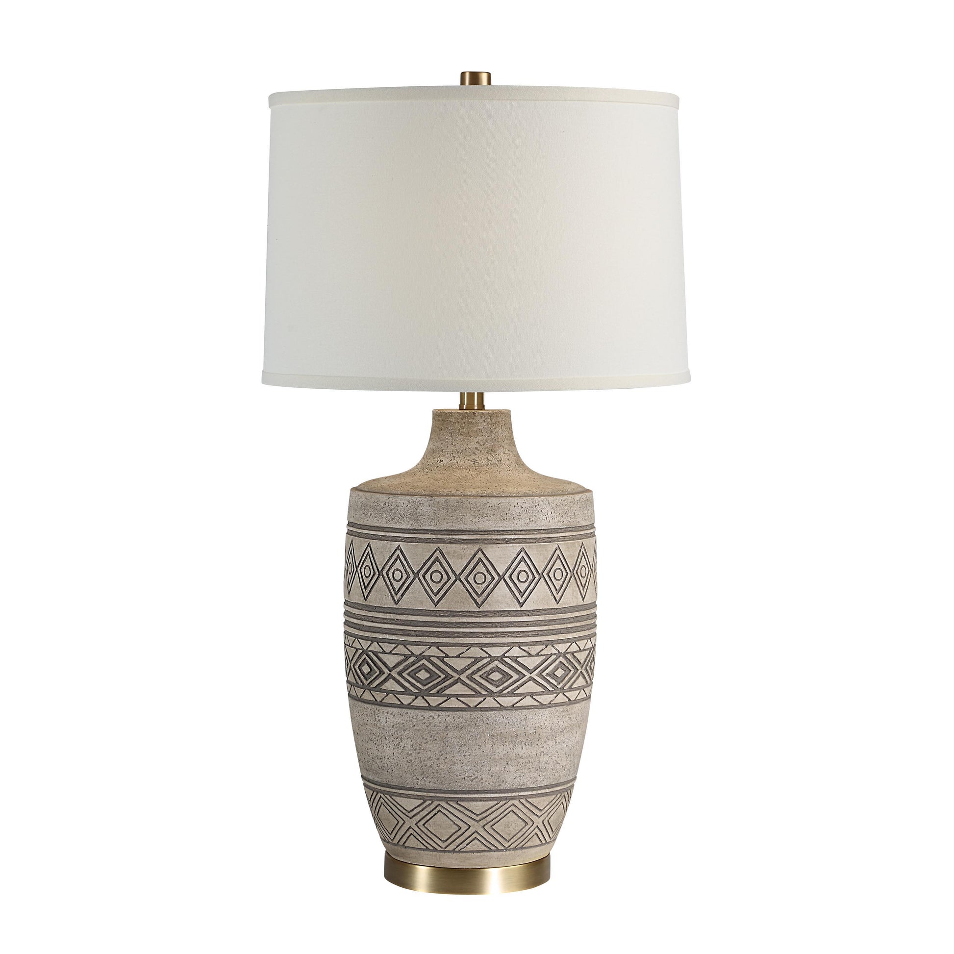 Charlize 30.5" Height Table Lamp, Cream-Table Lamp-DECOROLALA