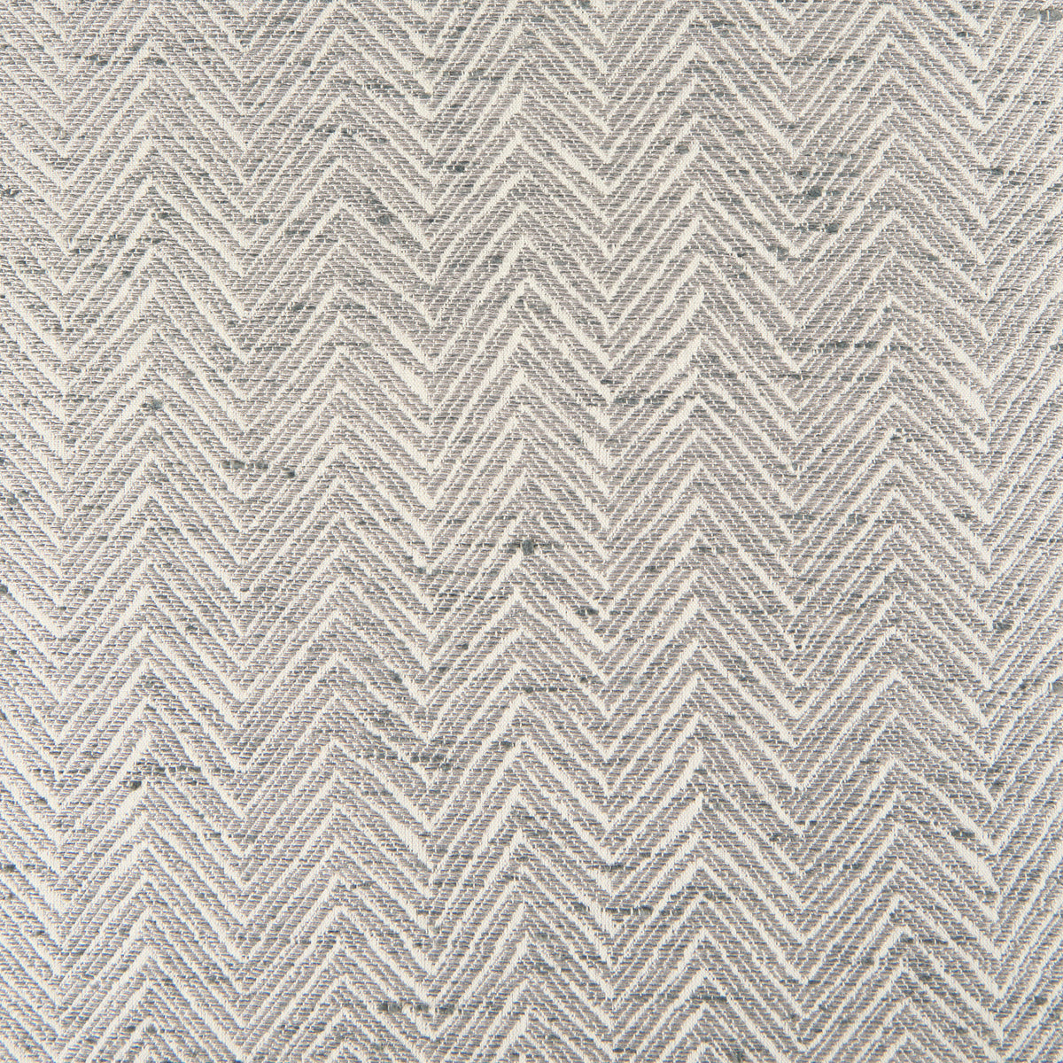 Charlotte 55.0L Gray Herringbone Fabric Seat w/ Antique Nickel Metal Frame Bench-Benches-DECOROLALA