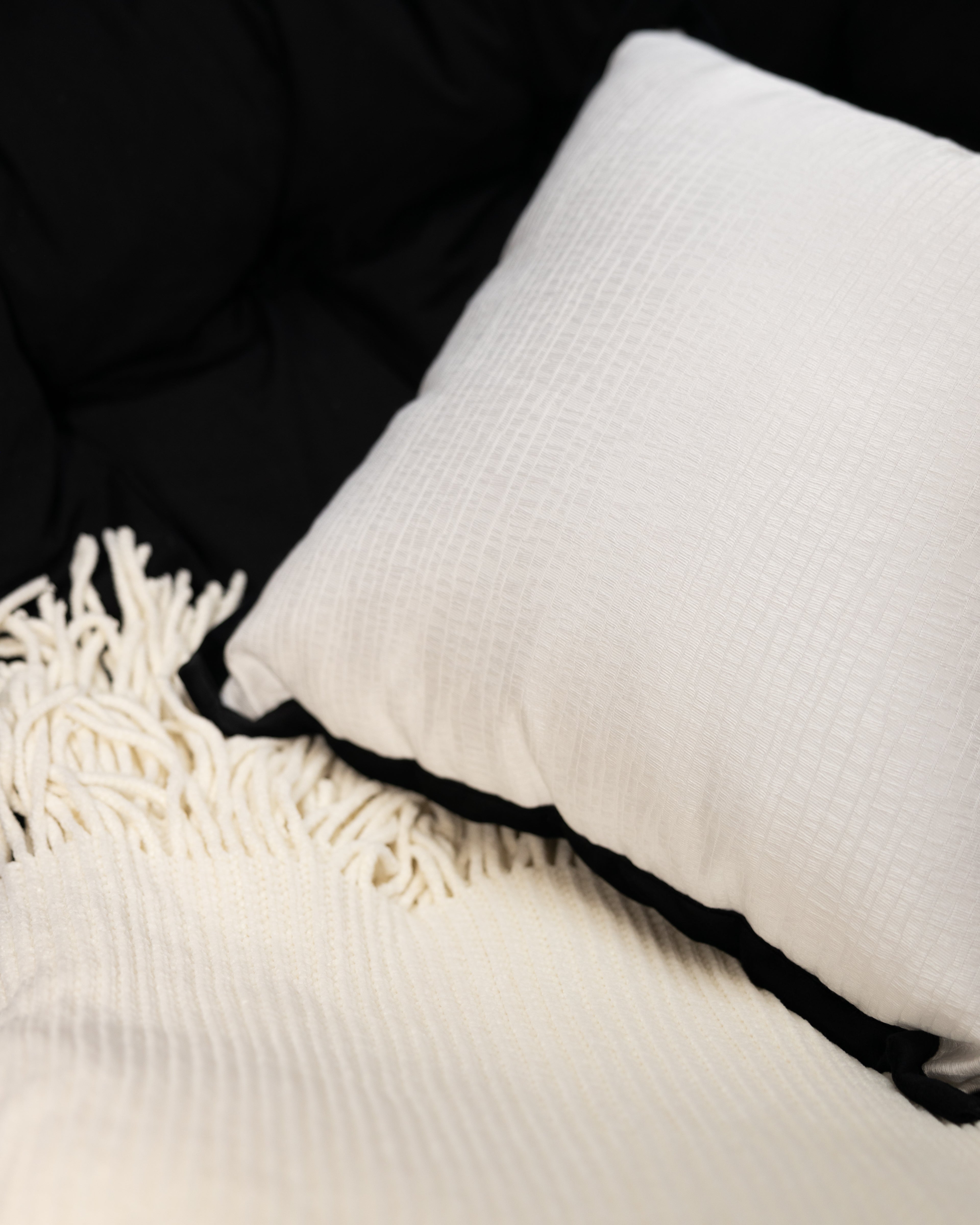 Chenille Textured Design Jacquard Pillow-Decorative Cushions-DECOROLALA