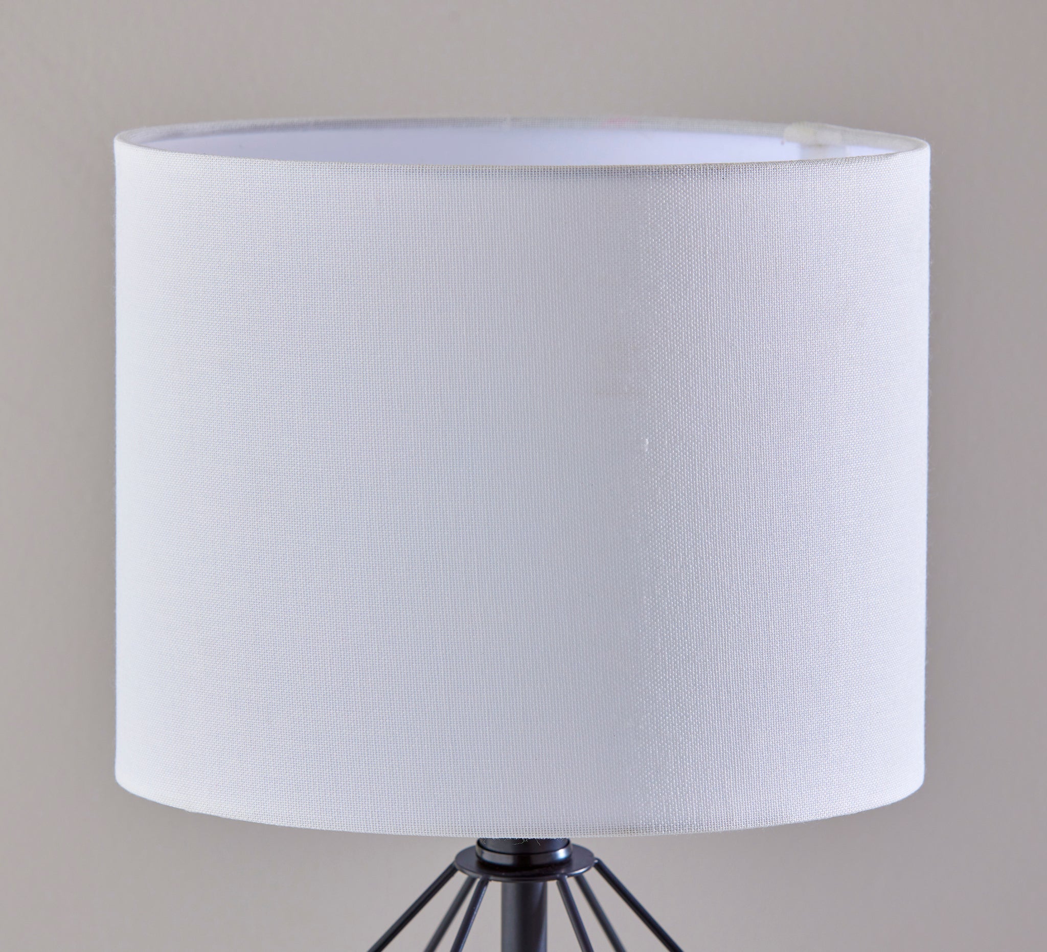 Chiara 2 Piece Table Lamp Set - Black 16" AC Outlet-Lighting-DECOROLALA