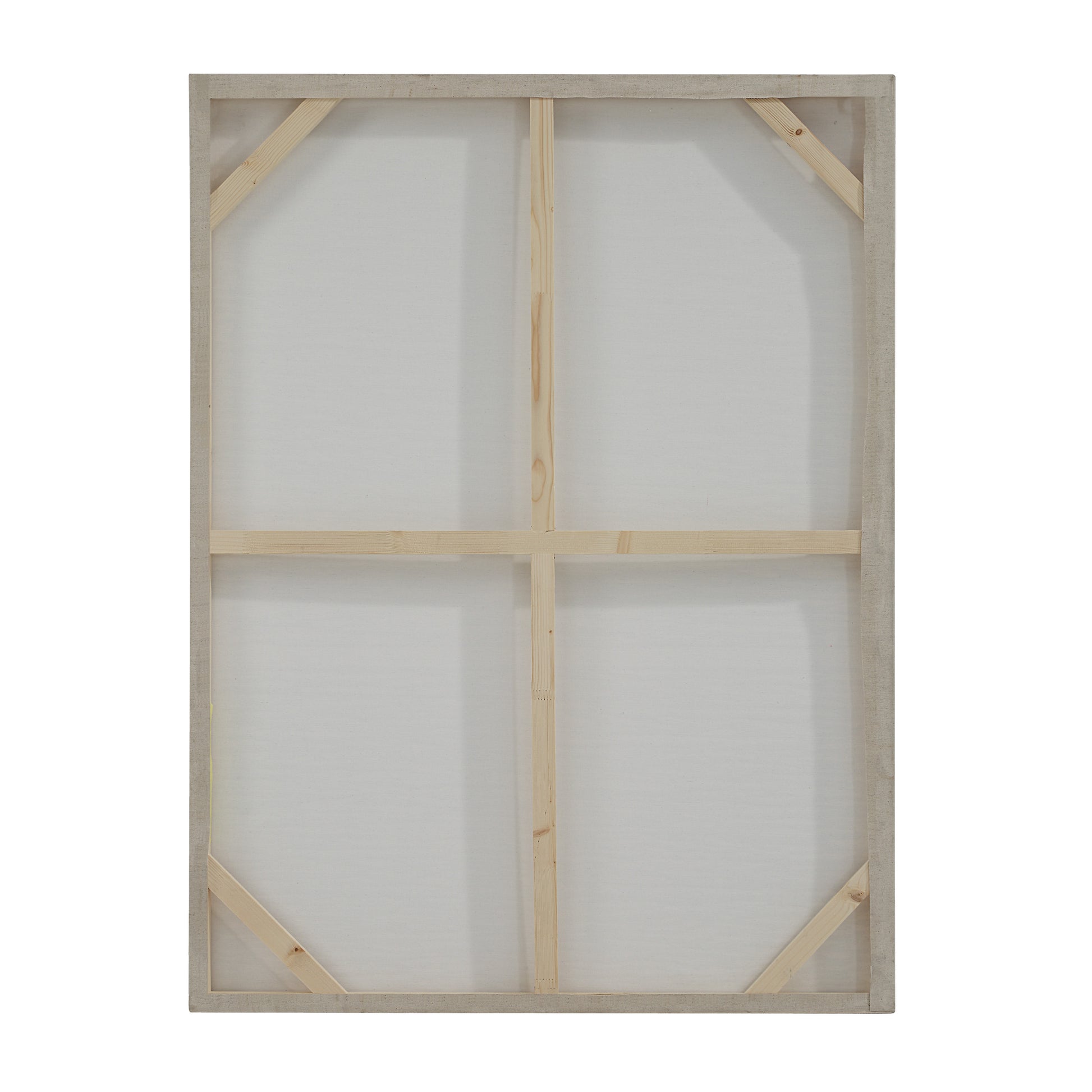 Chiari 36" Wide Canvas Art, White-Canvas Art-DECOROLALA