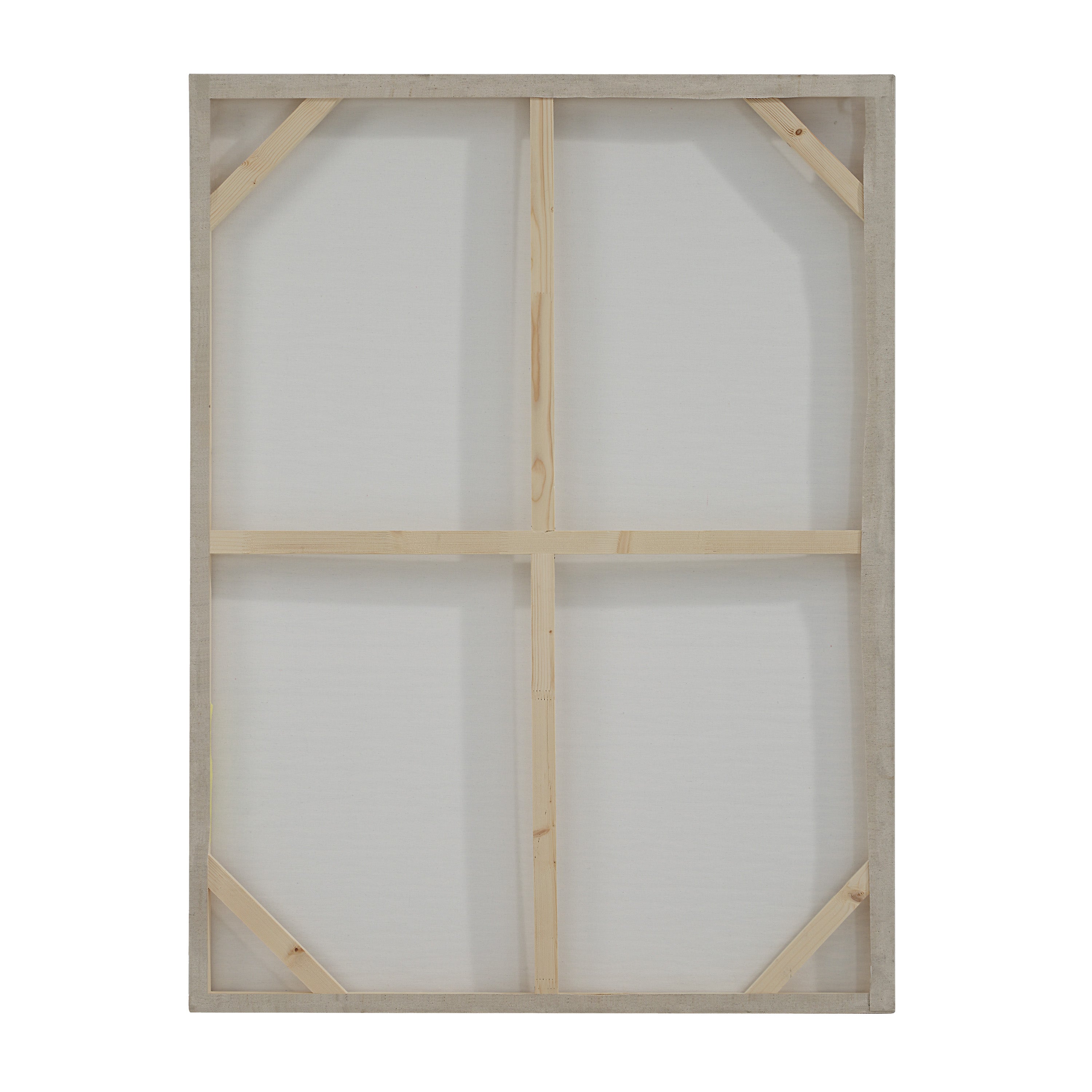 Chiari 36" Wide Canvas Art, White-Canvas Art-DECOROLALA