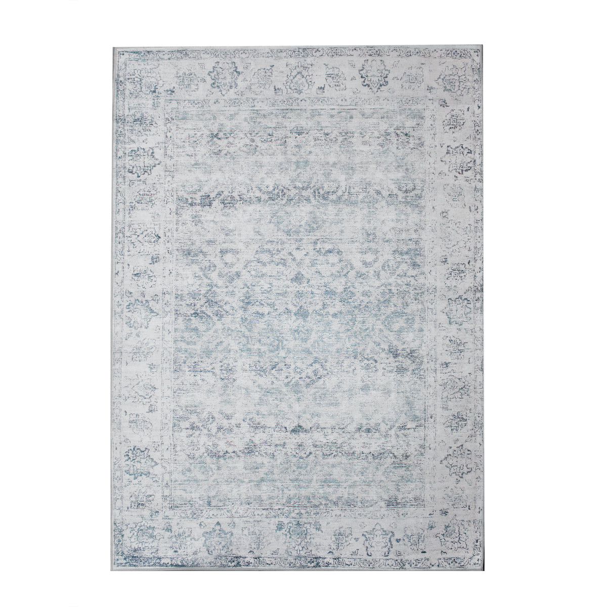 Chloe Patterned Area Rug Blue Grey-Rugs-DECOROLALA