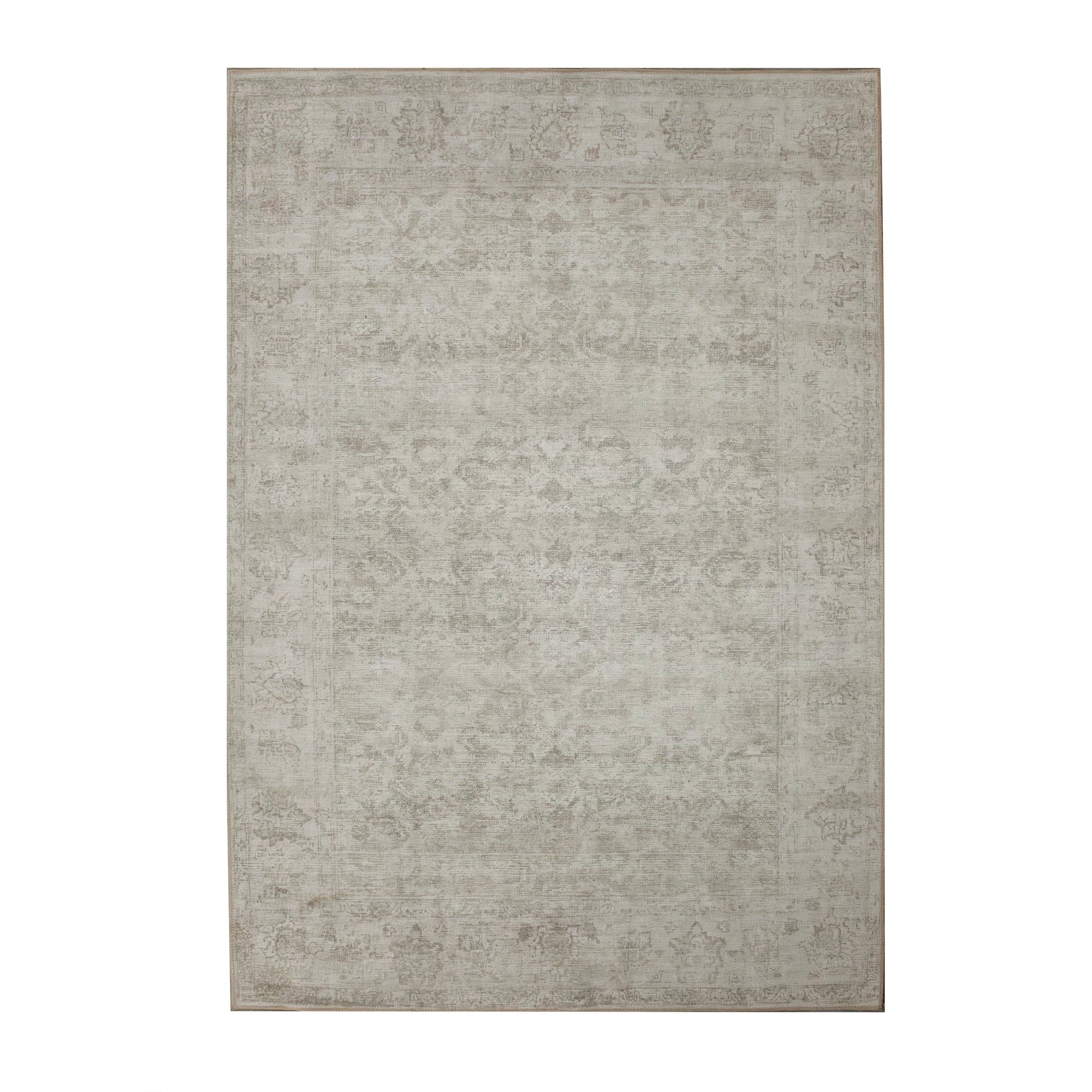 Chloe Patterned Area Rug - Taupe & Olive-Carpets-DECOROLALA