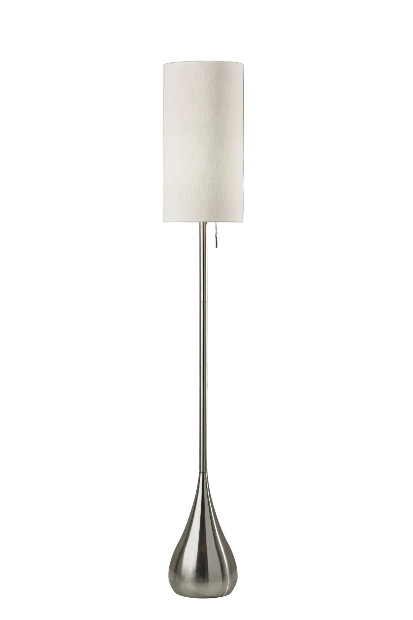 Christina Floor Lamp - White 68" Teardrop-Lighting-DECOROLALA