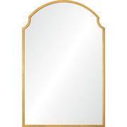 Christine 36" Tall Irregular Wall Mirror, Yellow-Mirror-DECOROLALA