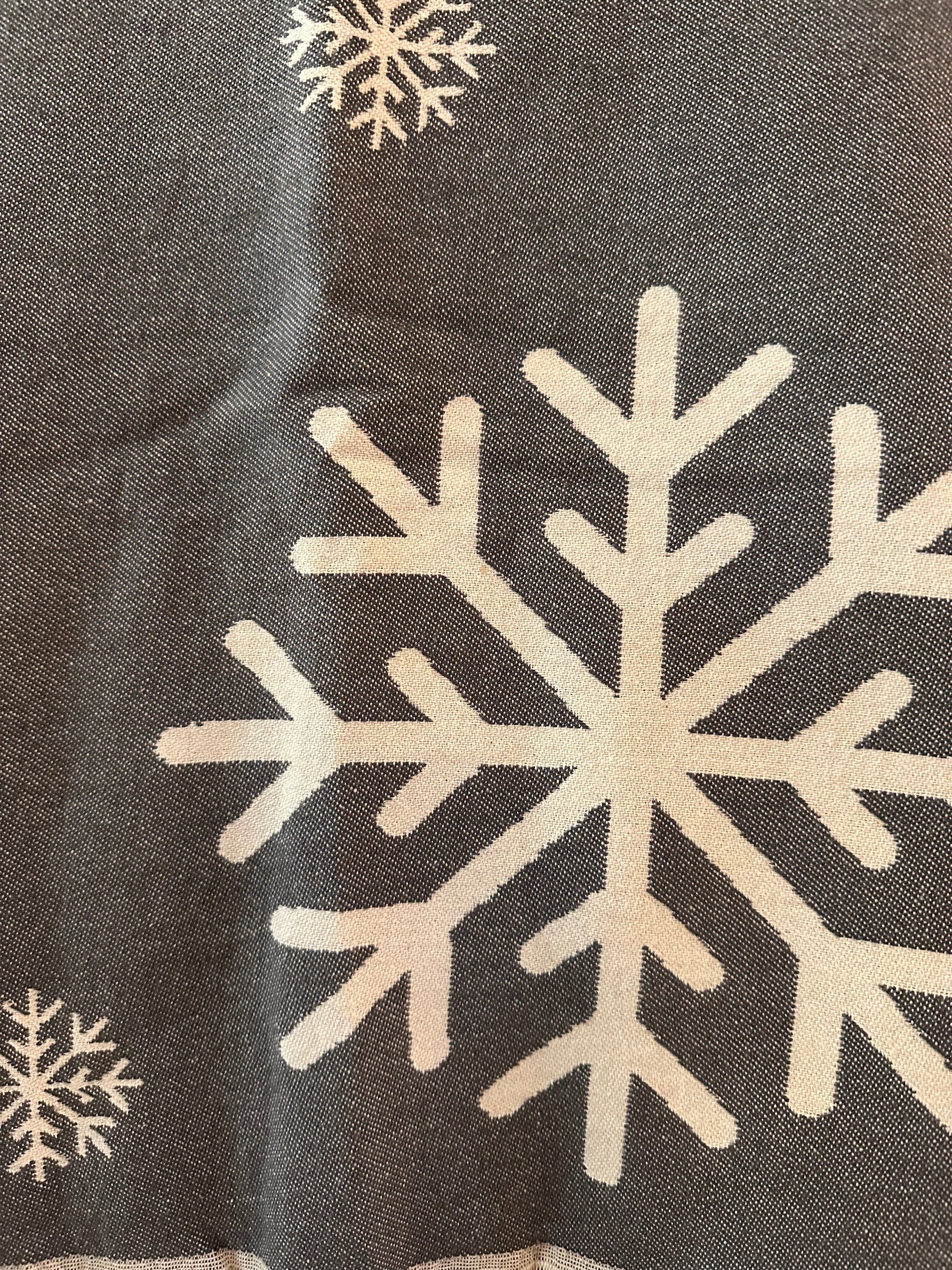 Christmas Turkish Cotton Throw 56" X 72"-Turkish Throw-DECOROLALA