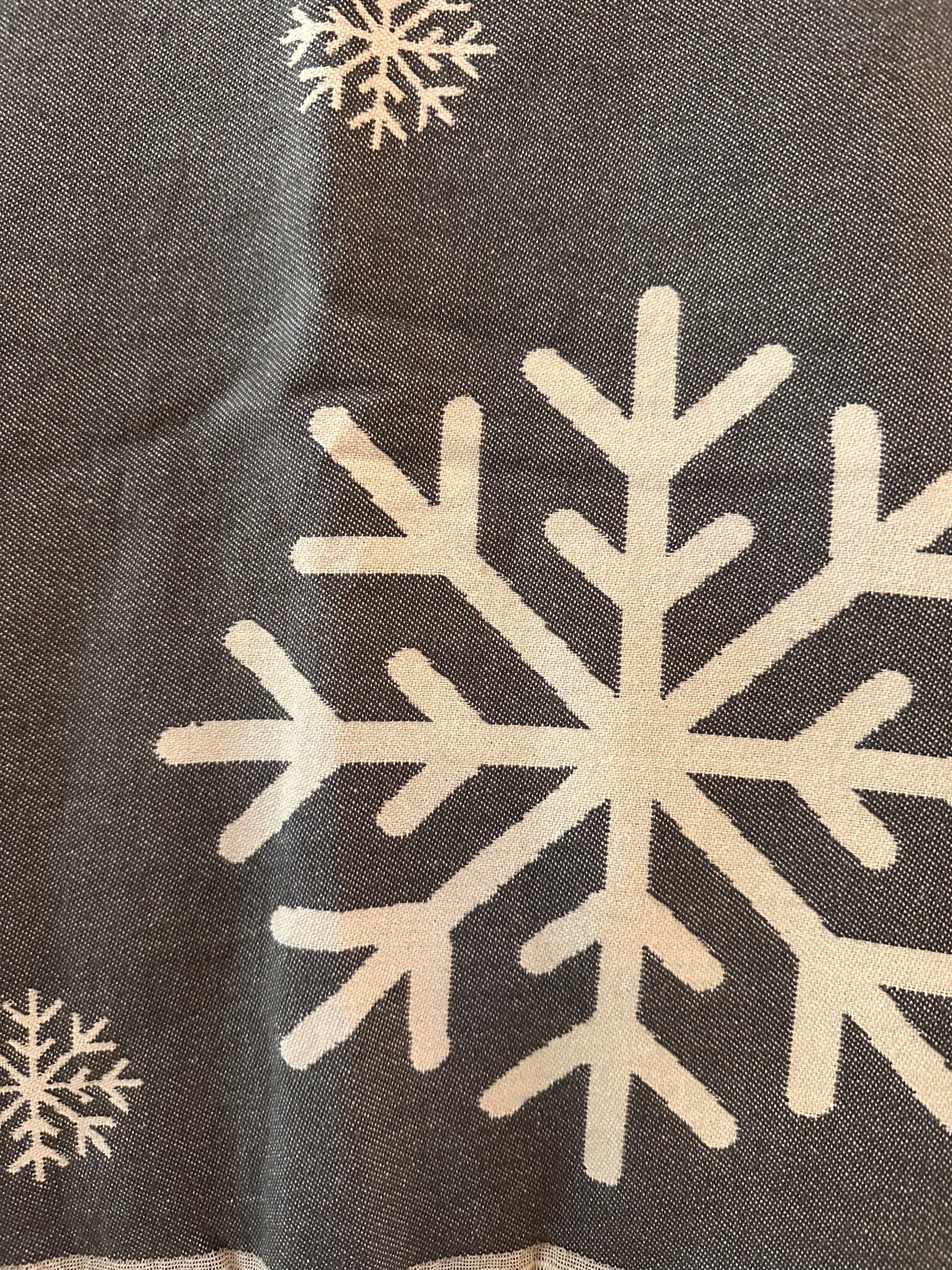 Christmas Turkish Cotton Throw 56" X 72"-Turkish Throw-DECOROLALA