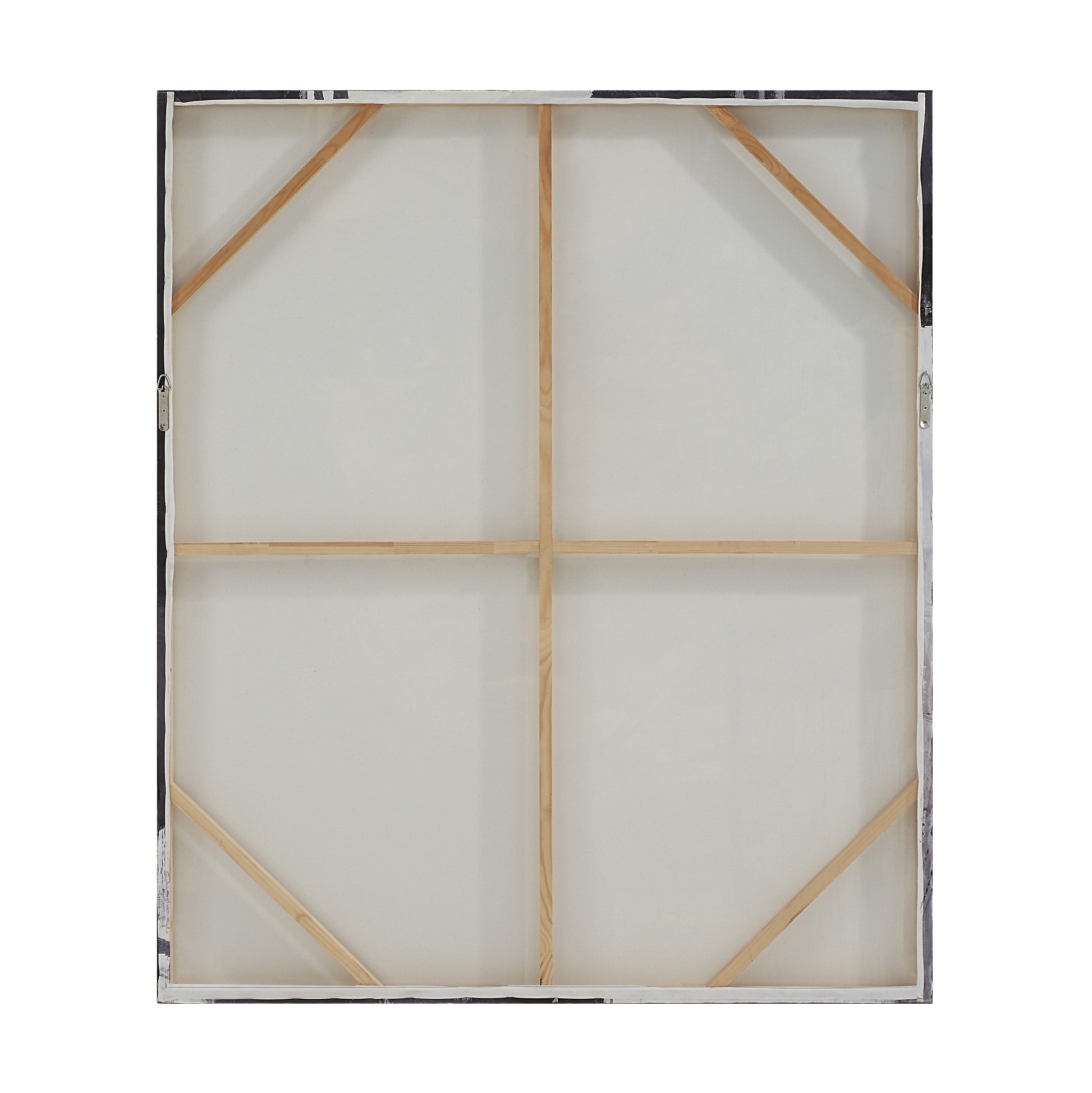 Chrysantine 50" Wide Canvas Art, Black-Canvas Art-DECOROLALA