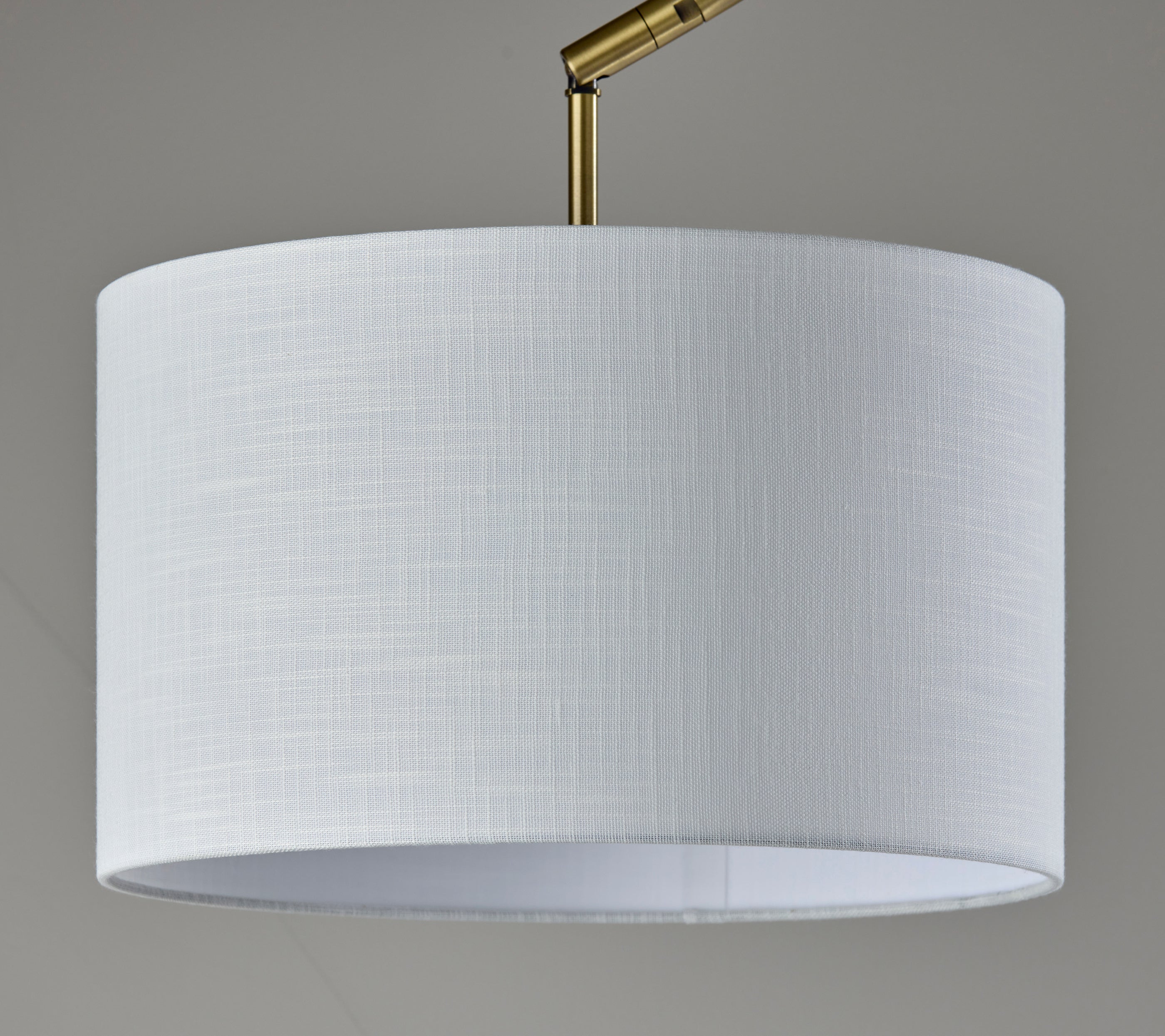 Chrystie Arc Lamp - White Marble Base 83.5"-Lighting-DECOROLALA