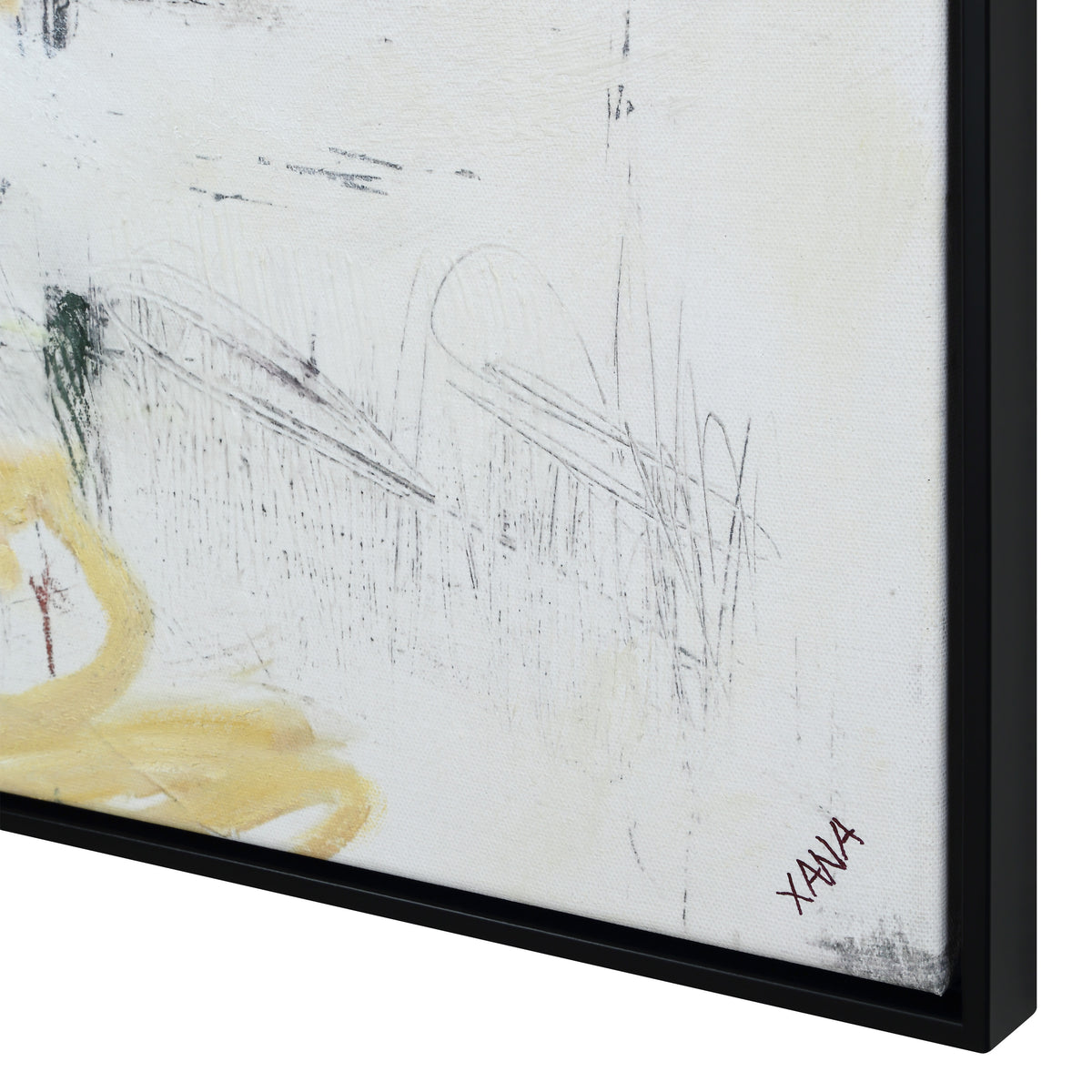 Cinta 50" H x 40" W Canvas Art, Grey-Canvas Prints-DECOROLALA