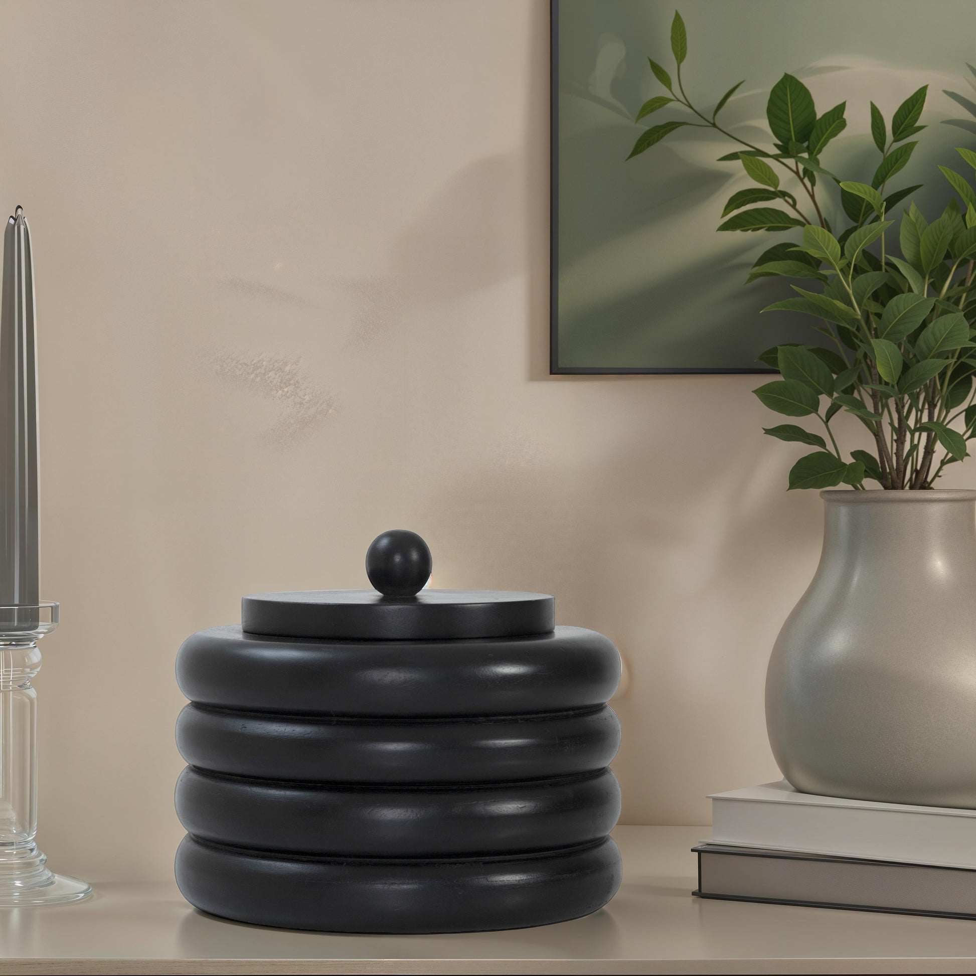 Cipher Statue, Black-Box-DECOROLALA