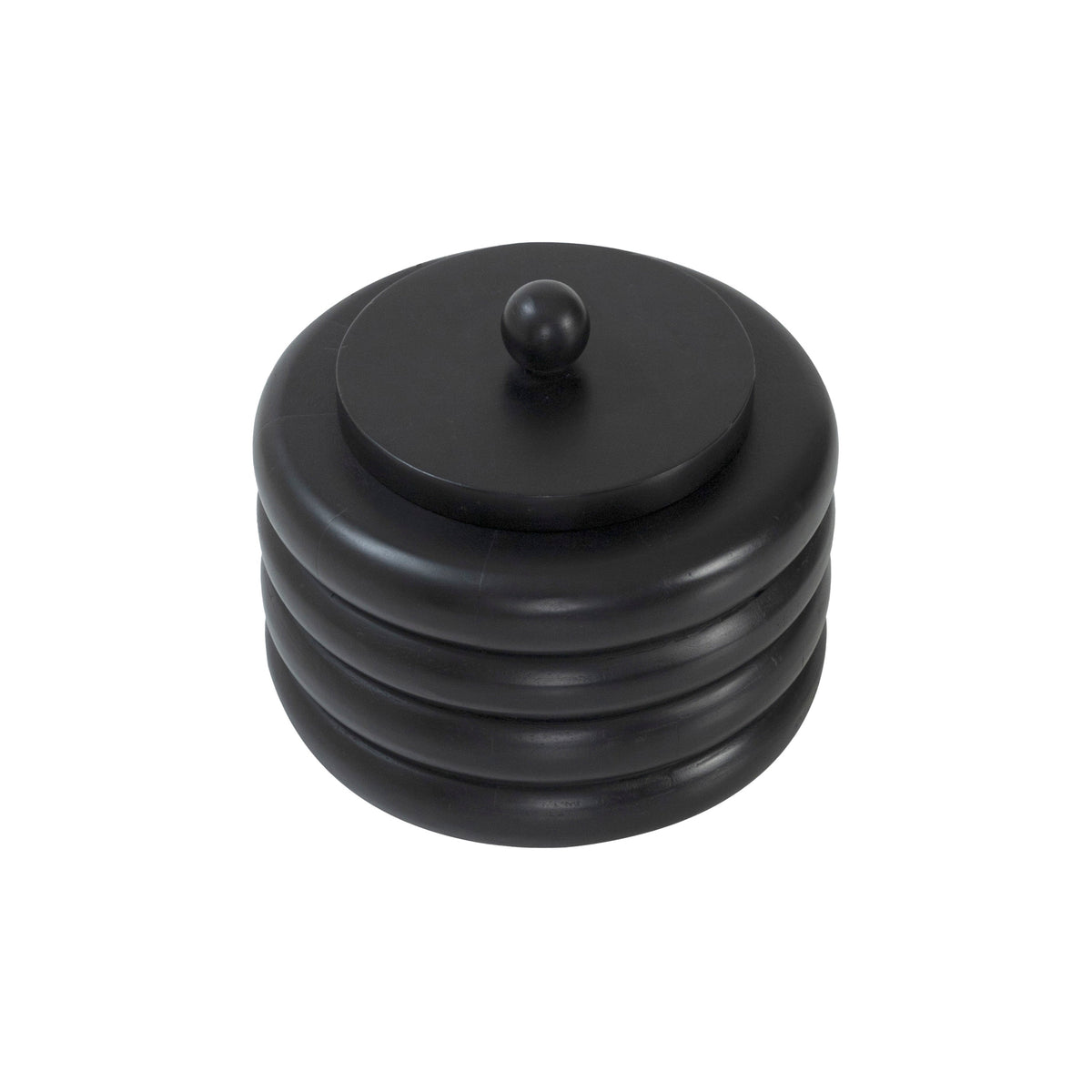 Cipher Statue, Black-Decorative Boxes-DECOROLALA