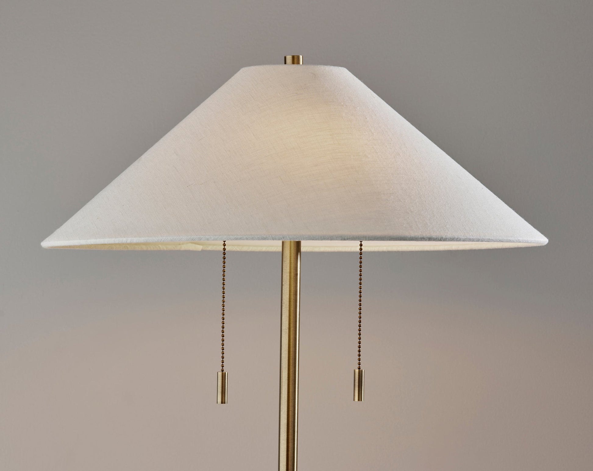 Claremont Floor Lamp Model 9401-21 Brass-Lighting-DECOROLALA