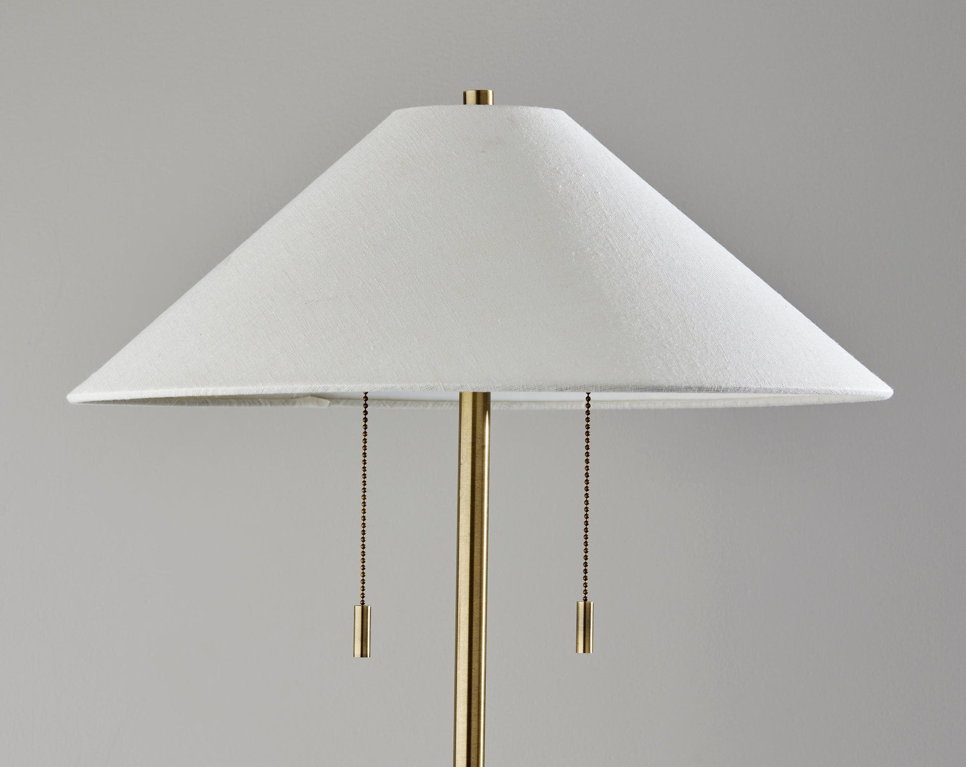 Claremont Floor Lamp Model 9401-21 Brass-Lighting-DECOROLALA