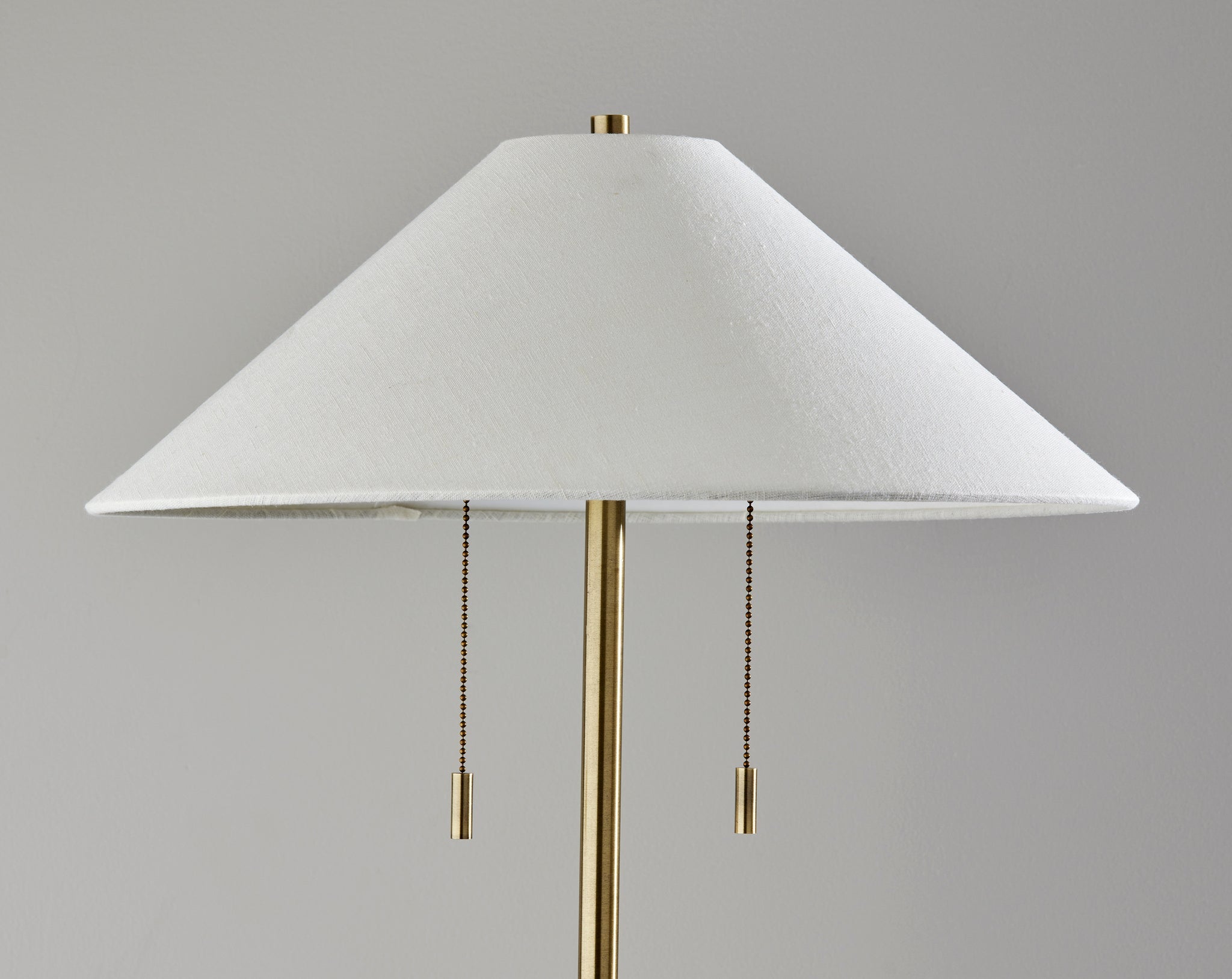 Claremont Floor Lamp Model 9401-21 Brass-Lighting-DECOROLALA