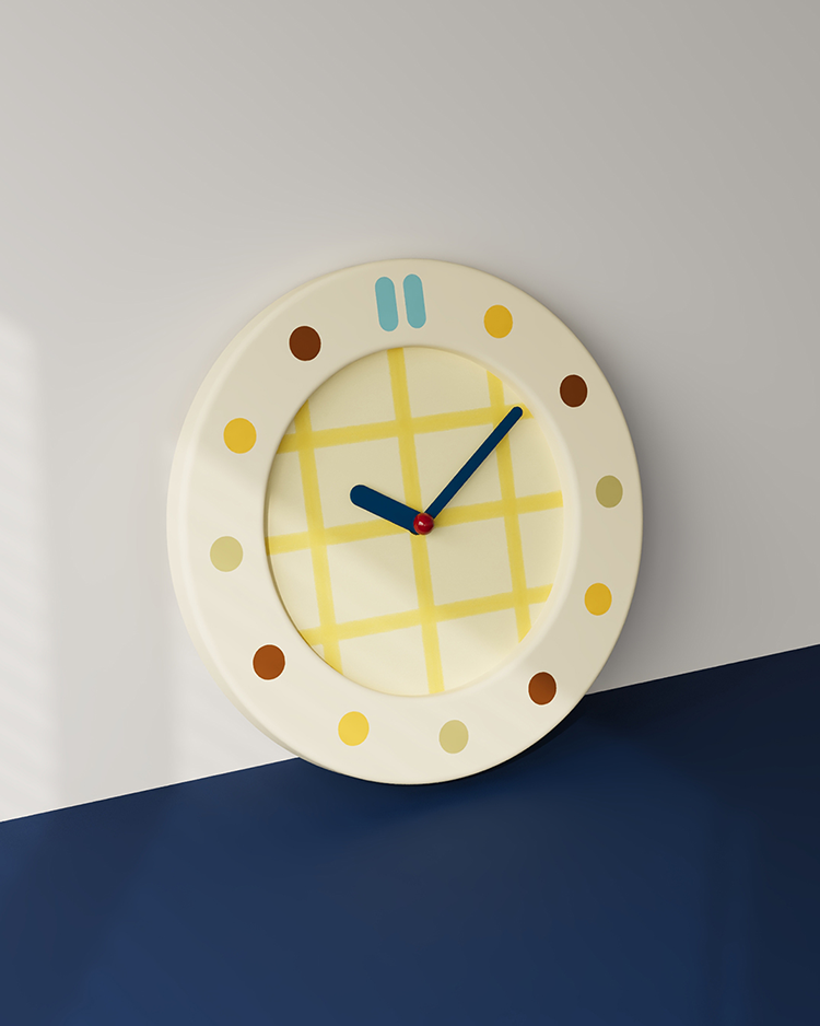Classic Grid Panel Clock-Clock-DECOROLALA