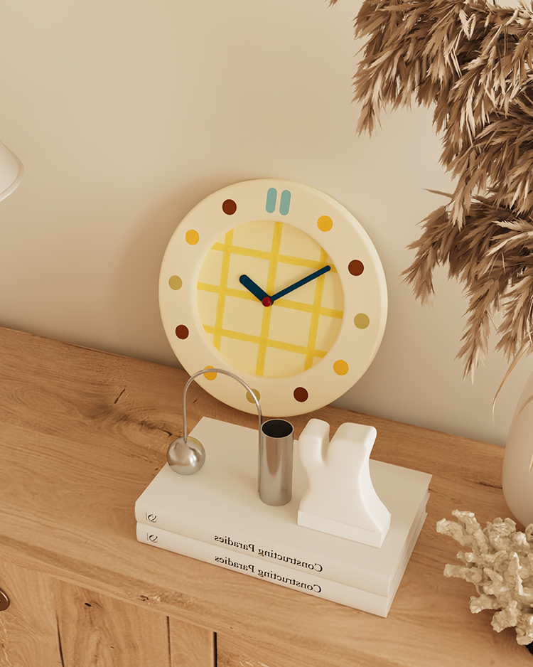 Classic Grid Panel Clock-Clock-DECOROLALA