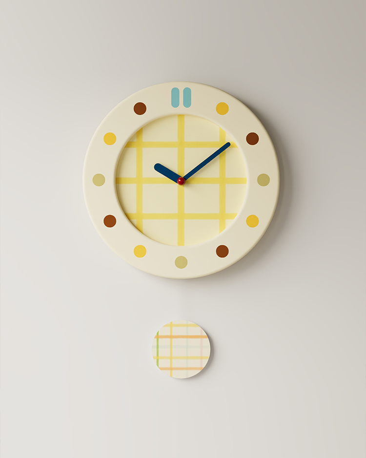 Classic Grid Panel Clock-Clock-DECOROLALA