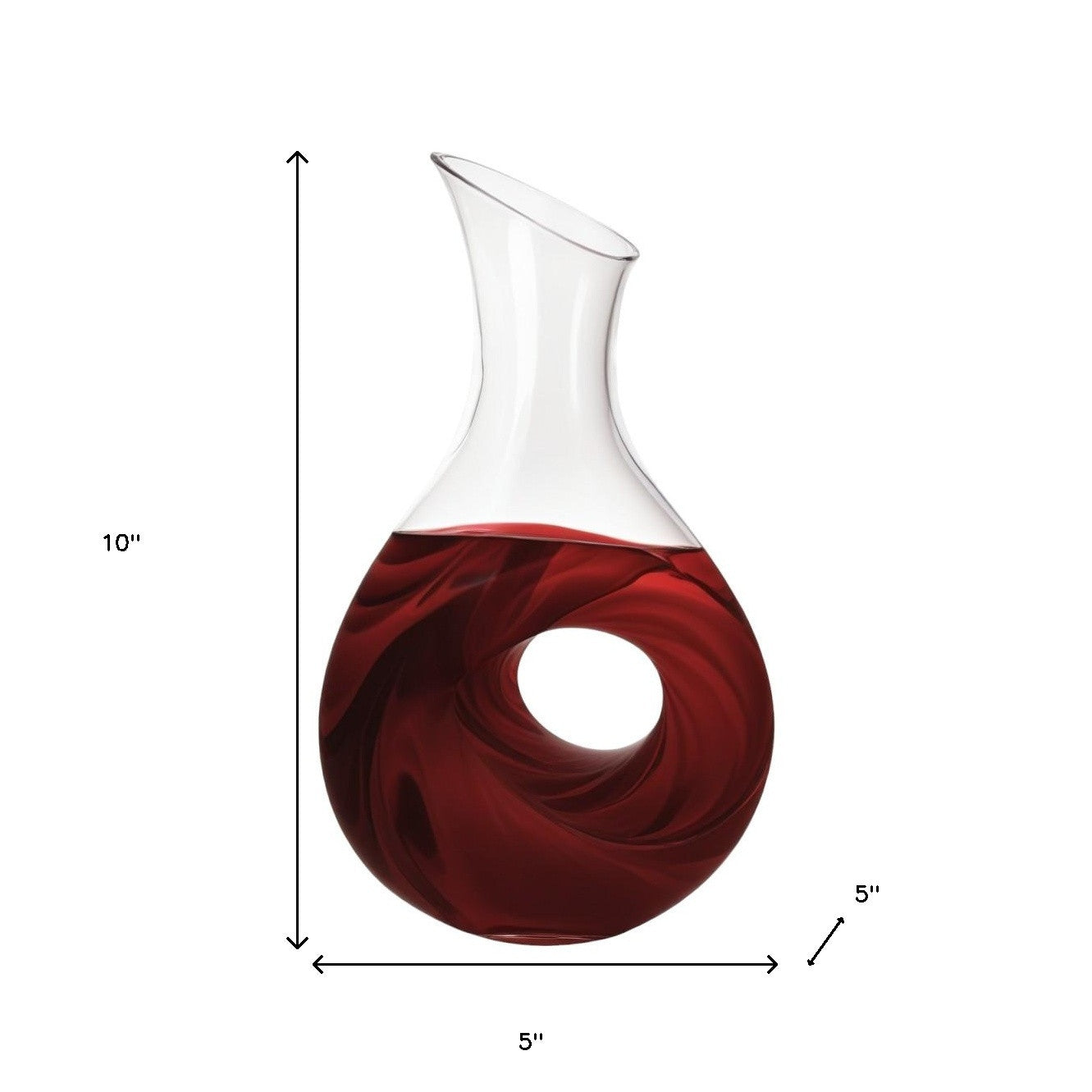 Clear Crystal Pitcher-Barware and Drinkware-DECOROLALA