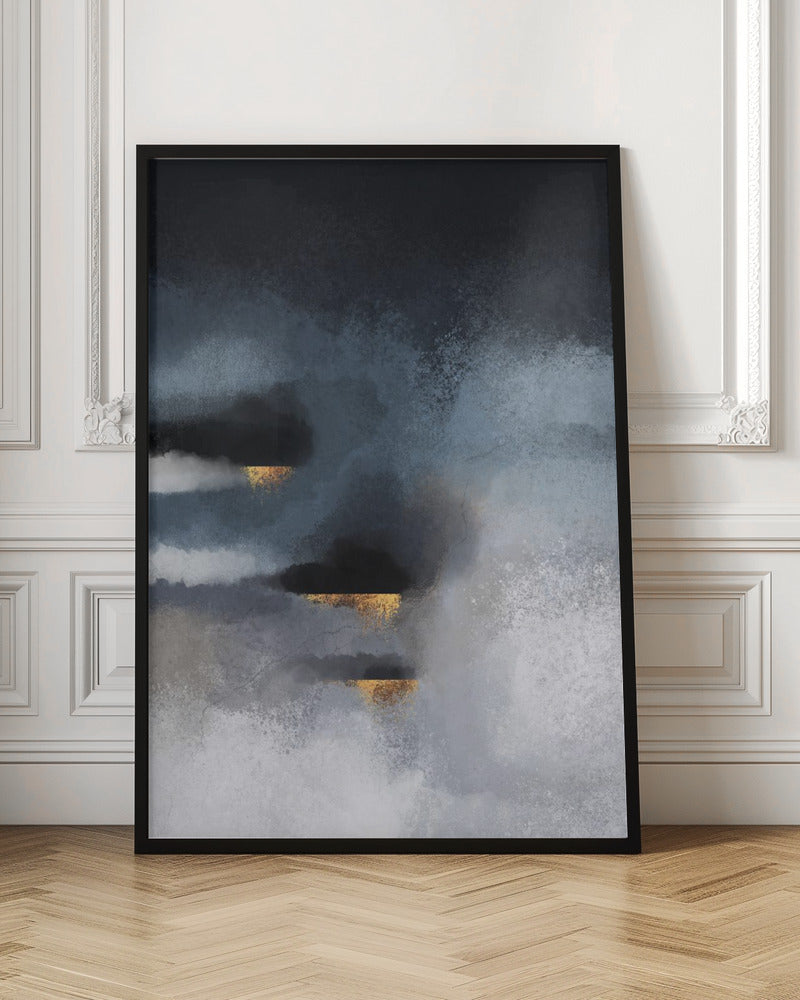 Cloudburst Wall Art by Elisabeth Fredriksson-canvas-DECOROLALA
