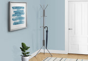 Coat Rack - 68"H / Silver Metal-Coat Rack-DECOROLALA