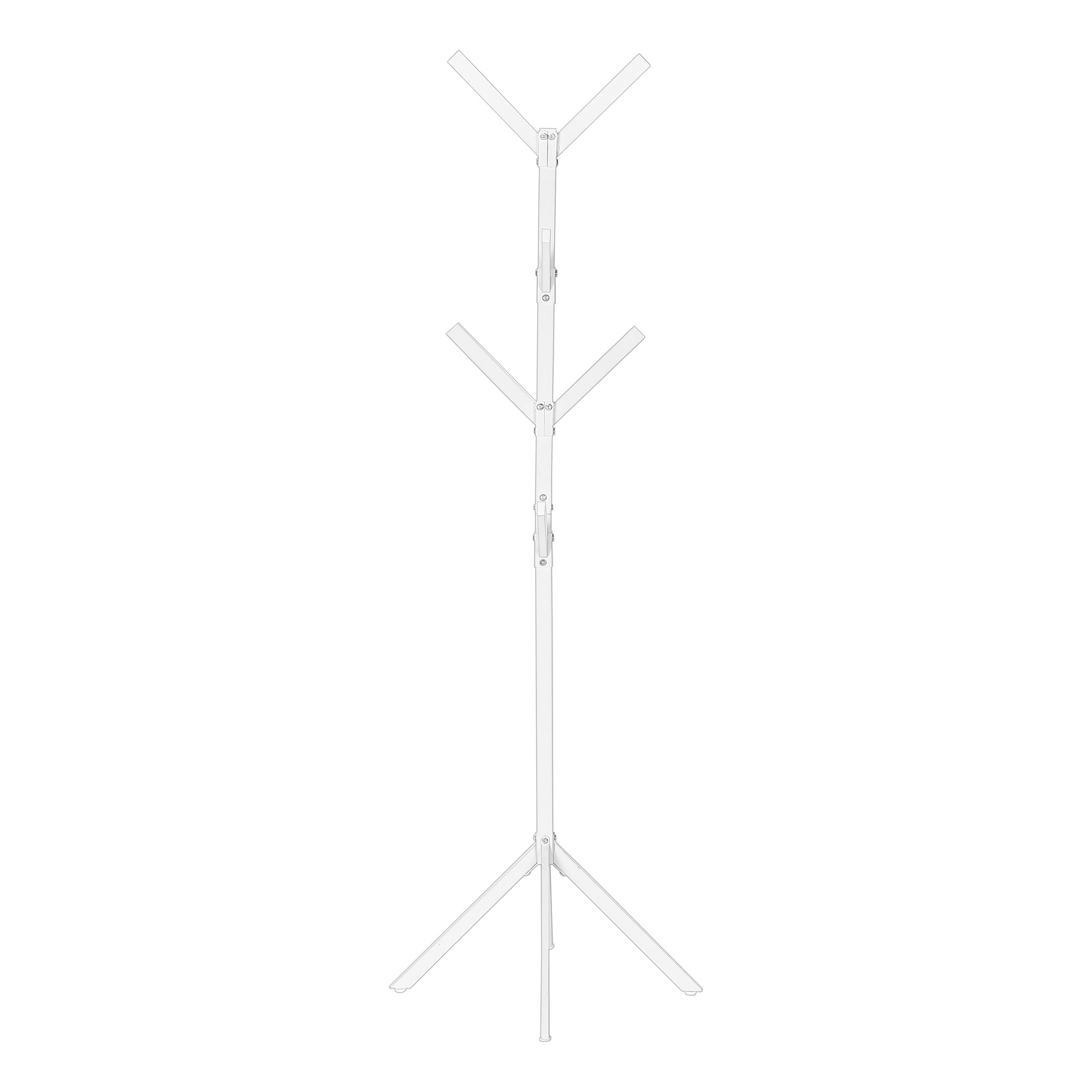 Coat Rack - 70"H / Black Metal-Coat Rack-DECOROLALA
