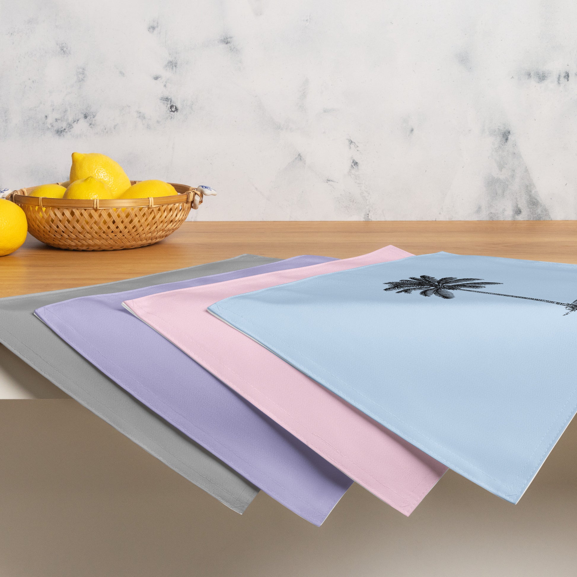 Coco Palm Placemat Set - Variety-Ergot-DECOROLALA