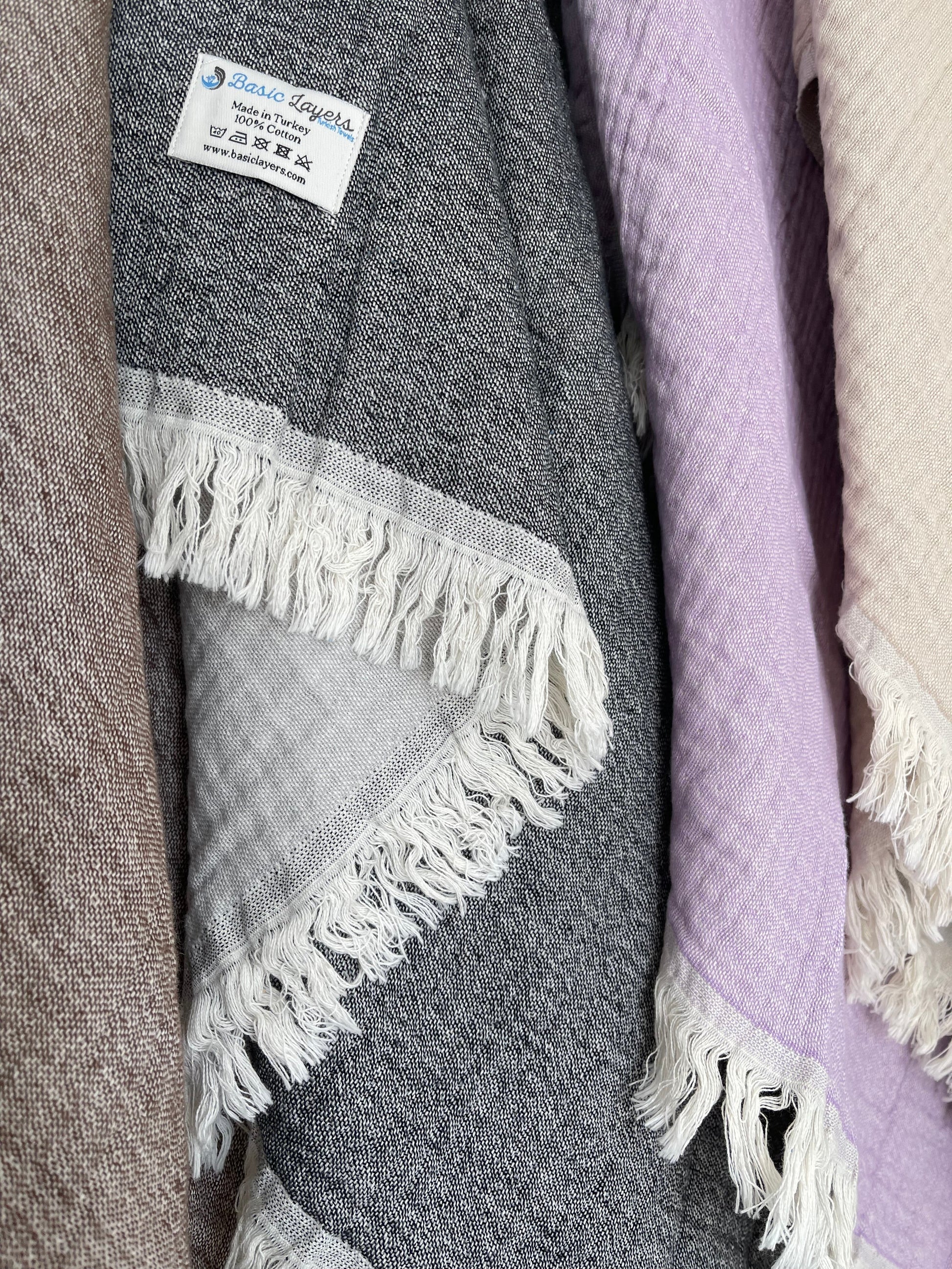 Cocoon Soft Turkish Towel 40" X 70"-Turkish Towel-DECOROLALA